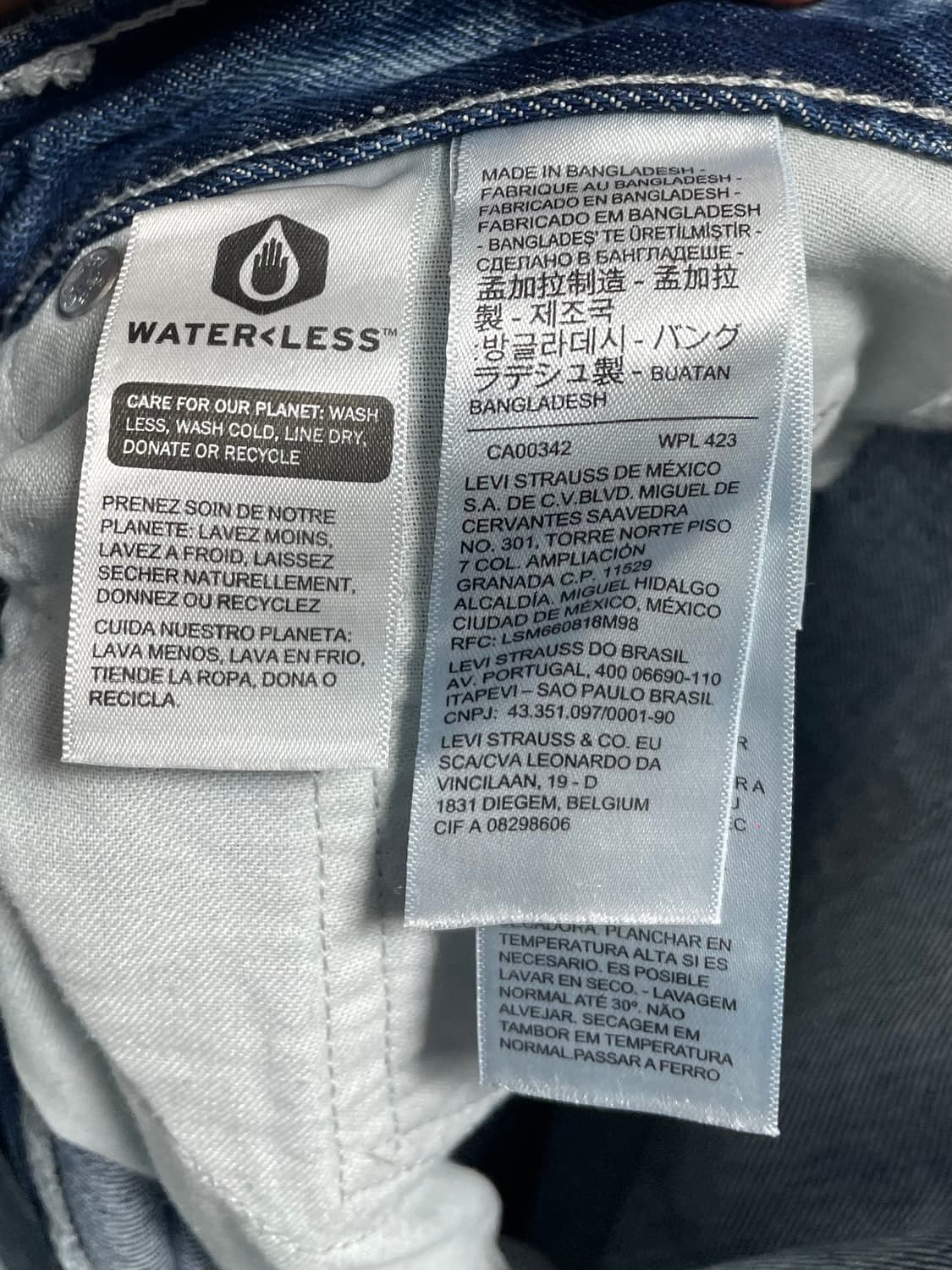 리바이스 실버탭 루즈핏 데님팬츠 (onp.32) 상품이미지8