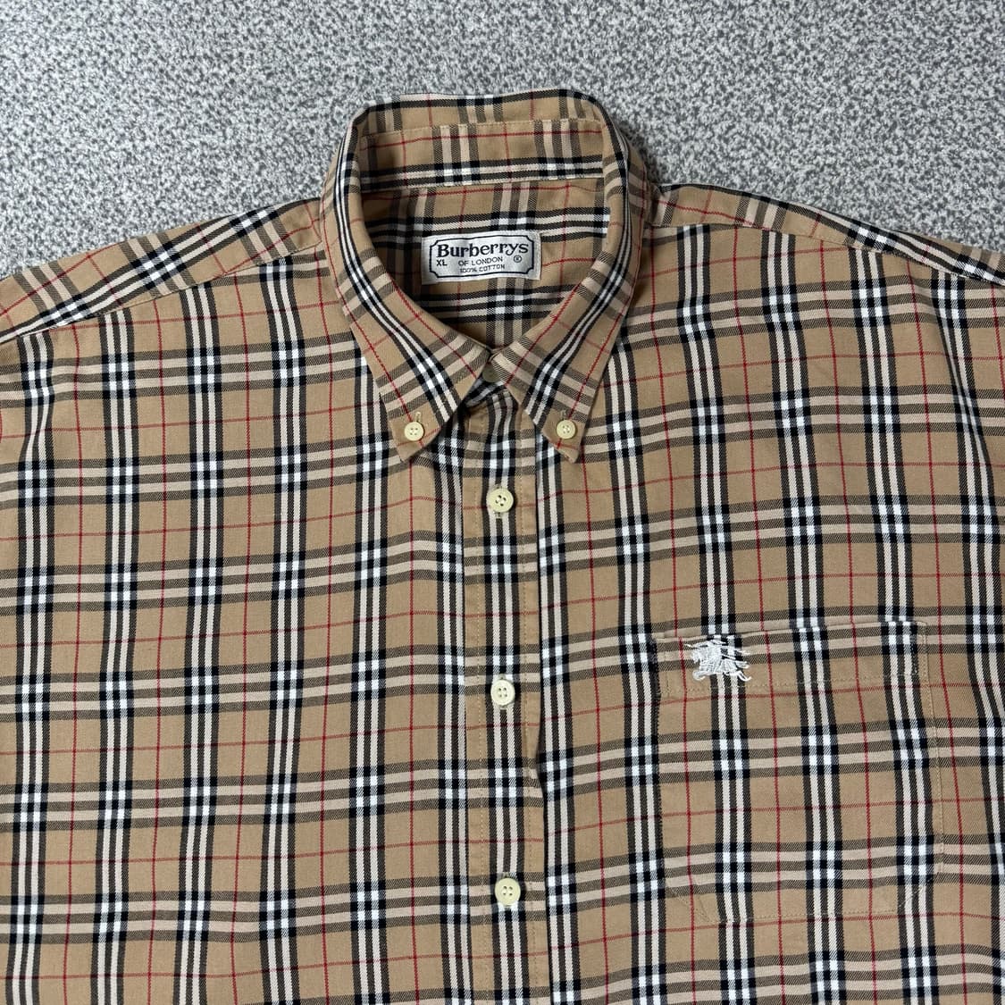 Burberrys 버버리 체크 셔츠 XL 상품이미지2