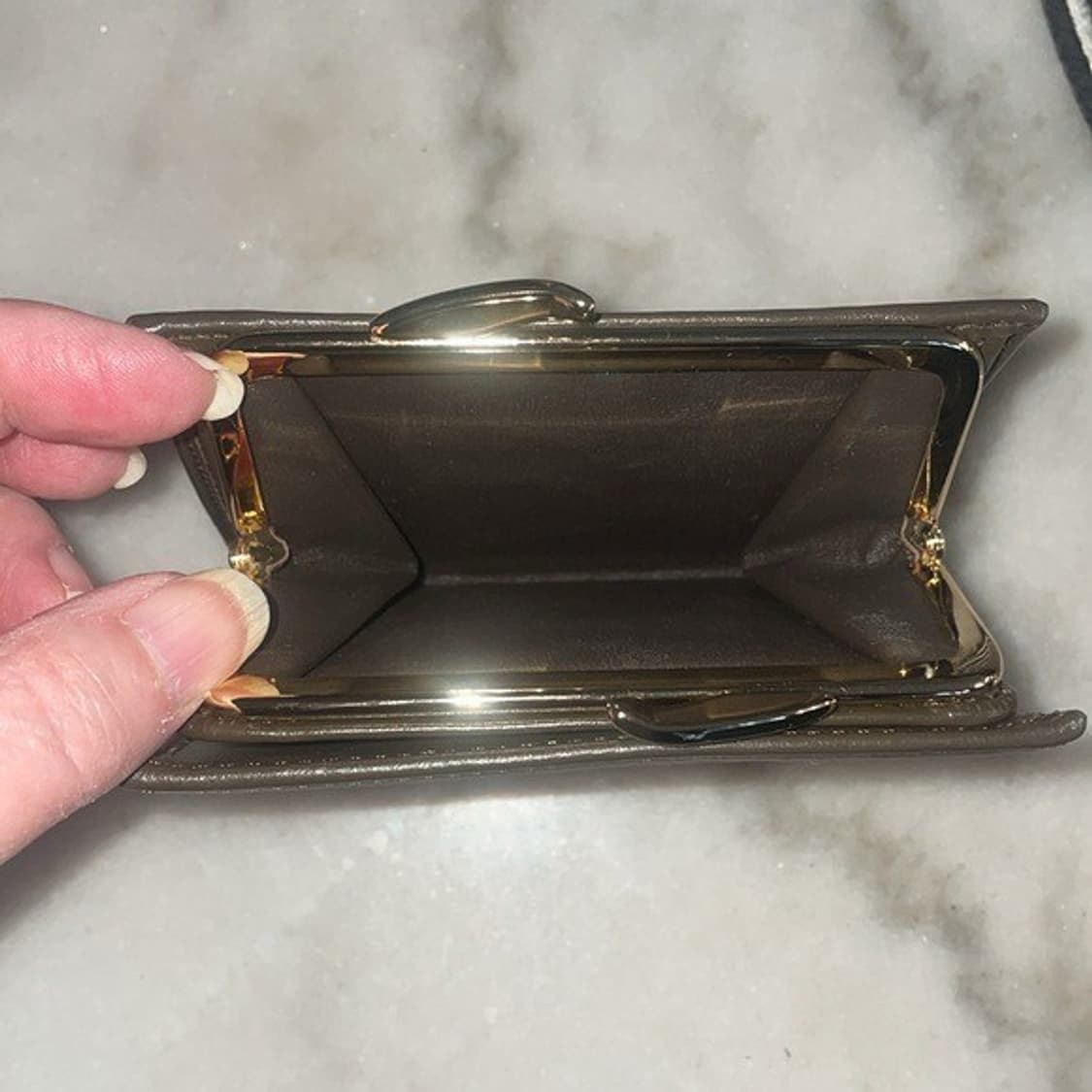 90s 버버리 노바체크 빈티지 반지갑 베이지 상품이미지5