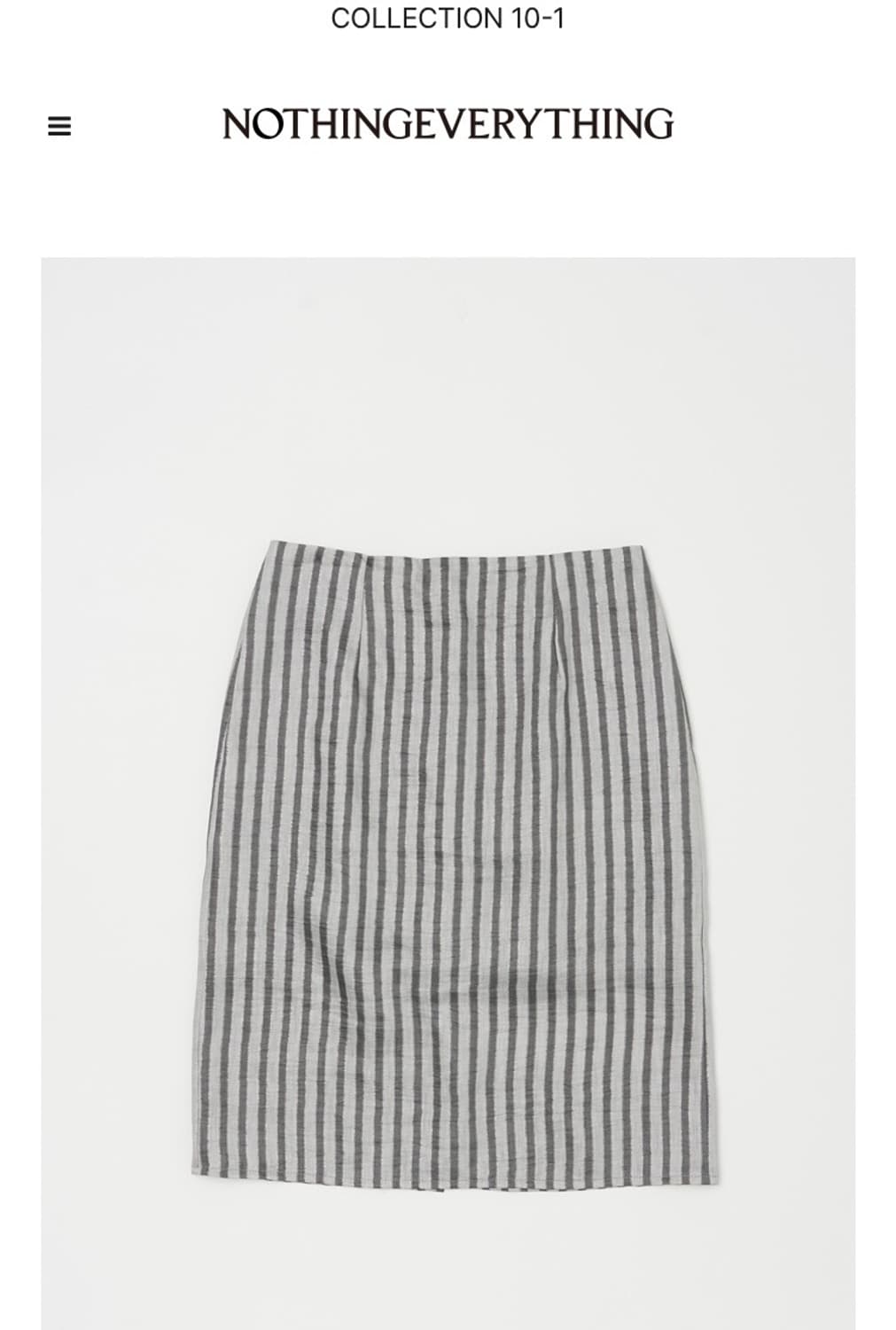 SIGNATURE STRIPE MIDI SKIRT 상품이미지2