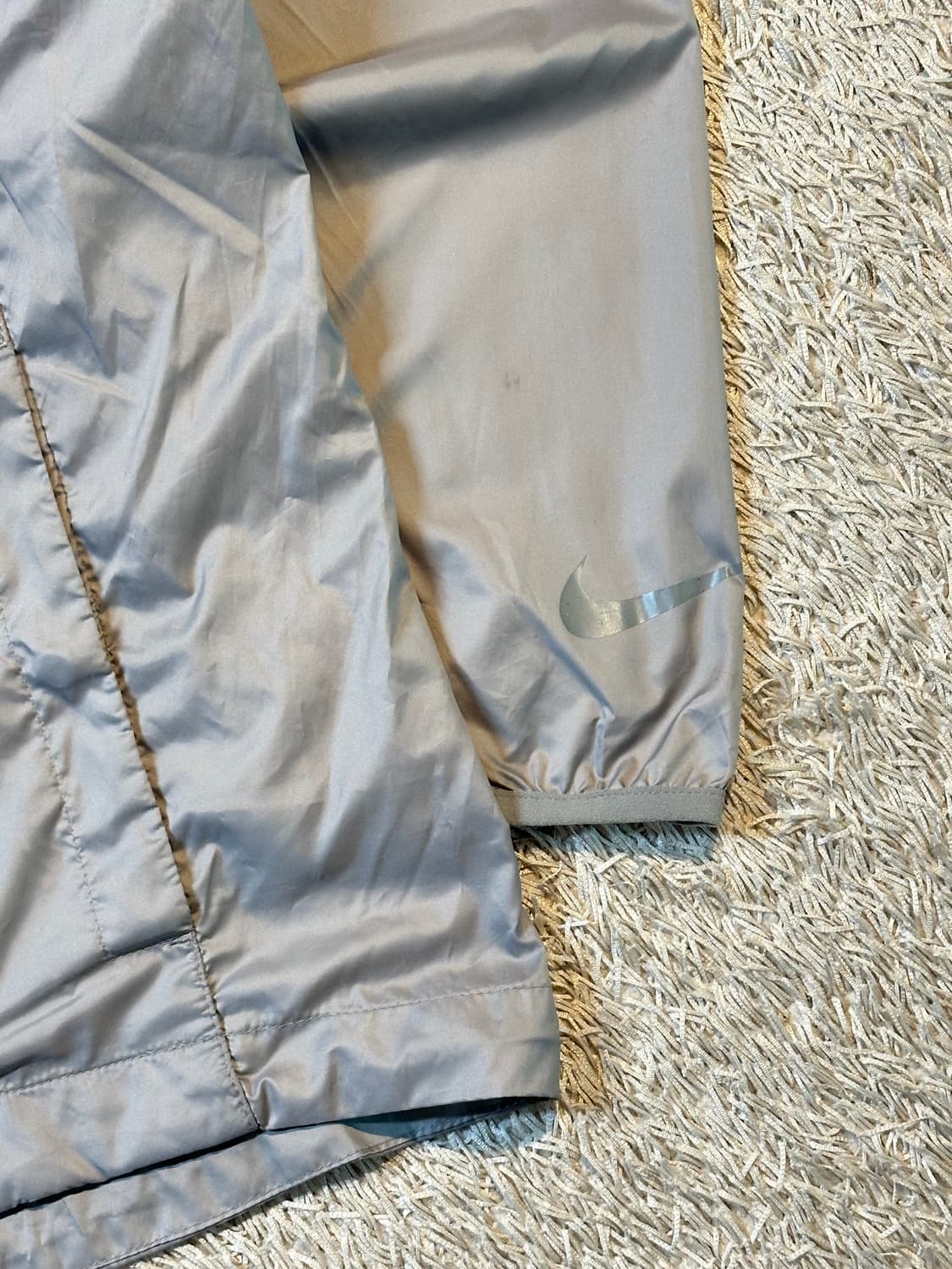 나이키 올드스쿨 나일론 아노락 바람막이 자켓 메탈 그레이 상품이미지3