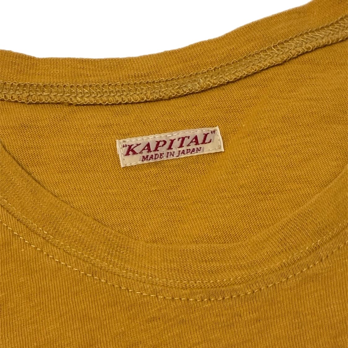 KAPITAL Smile Yoke Long Sleeve 상품이미지3