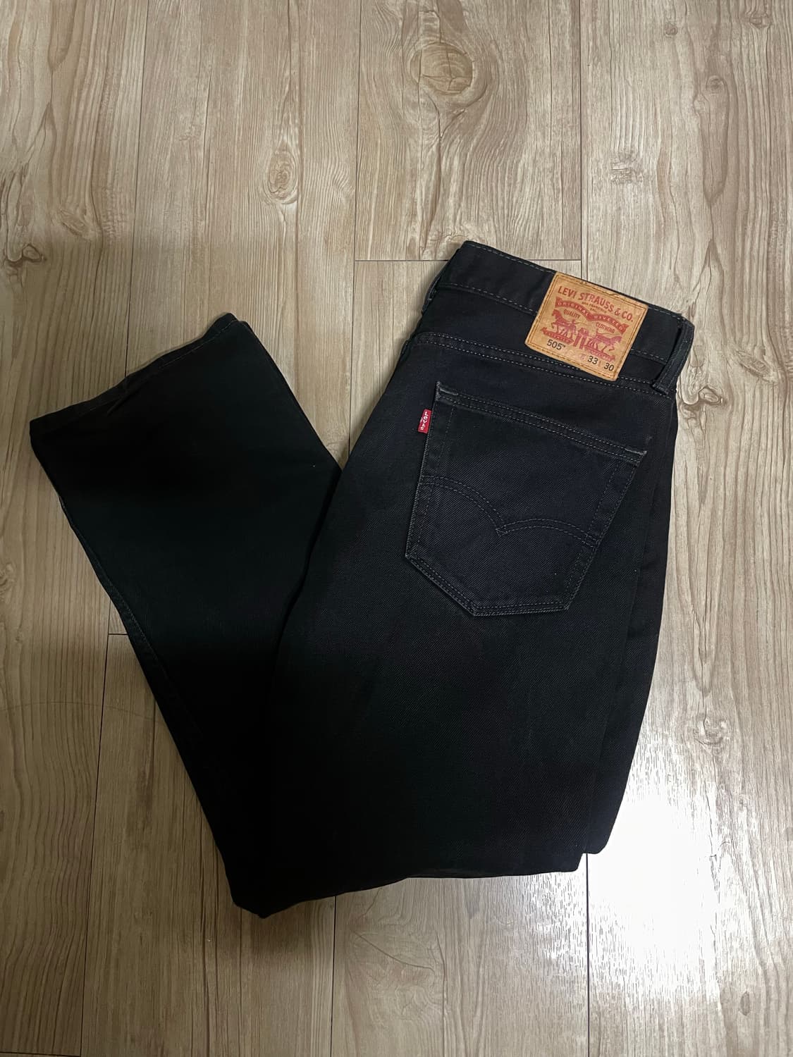 리바이스 505 블랙 33 상품이미지2