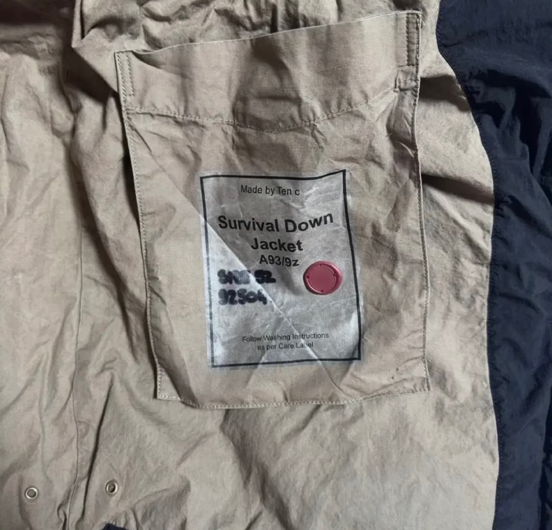 텐씨 서바이벌 52 사이즈 블랙 팝니다! 상품이미지4