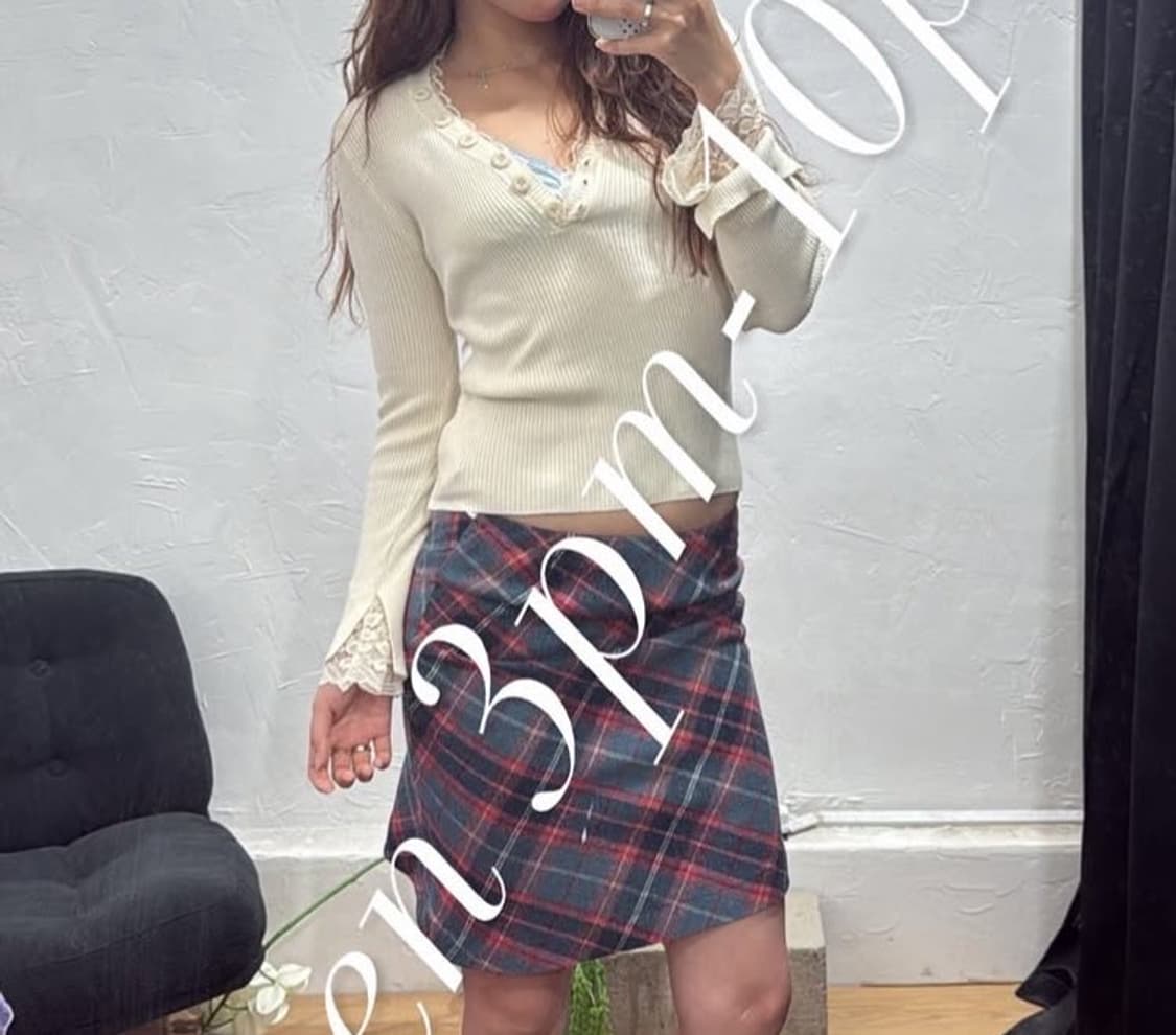 Y2K 가십걸 프레피룩 갸루 상품이미지1