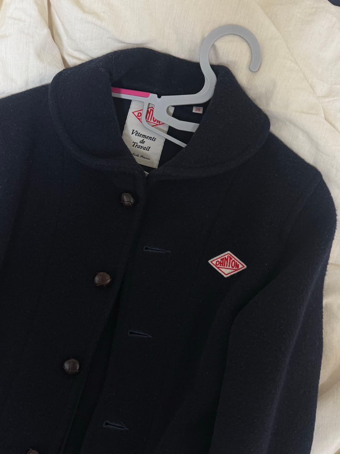 단톤 코트 네이비 38 상품이미지2