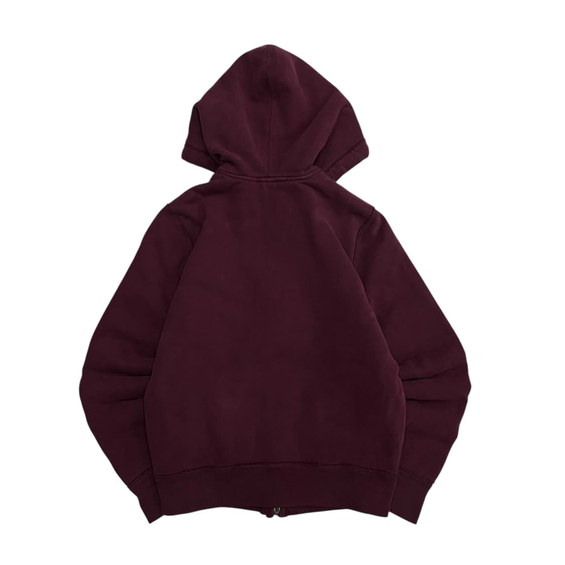 홀리스터 로고 딥버건디 후드집업 S 상품이미지3