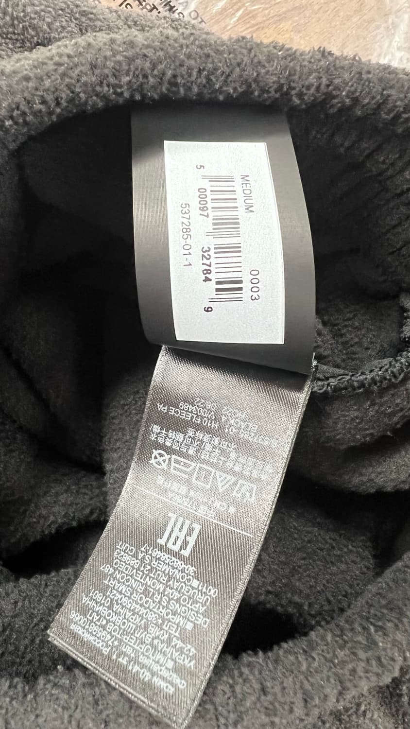 (새상품)이지갭 폴라플리스 팬츠 블랙M 상품이미지4