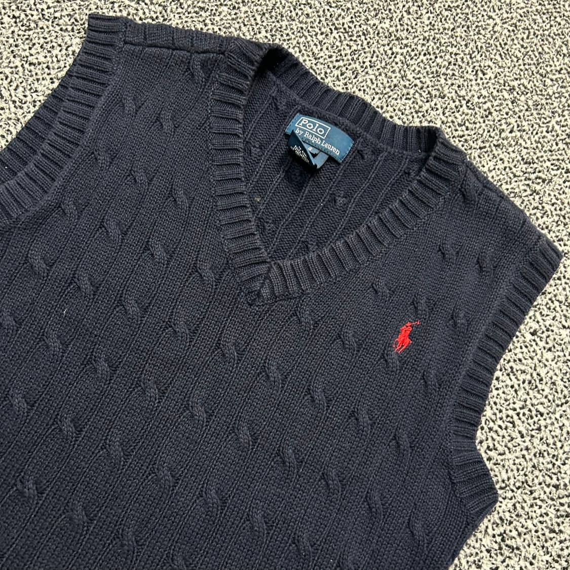 폴로 랄프로렌 네이비 니트 베스트 상품이미지2