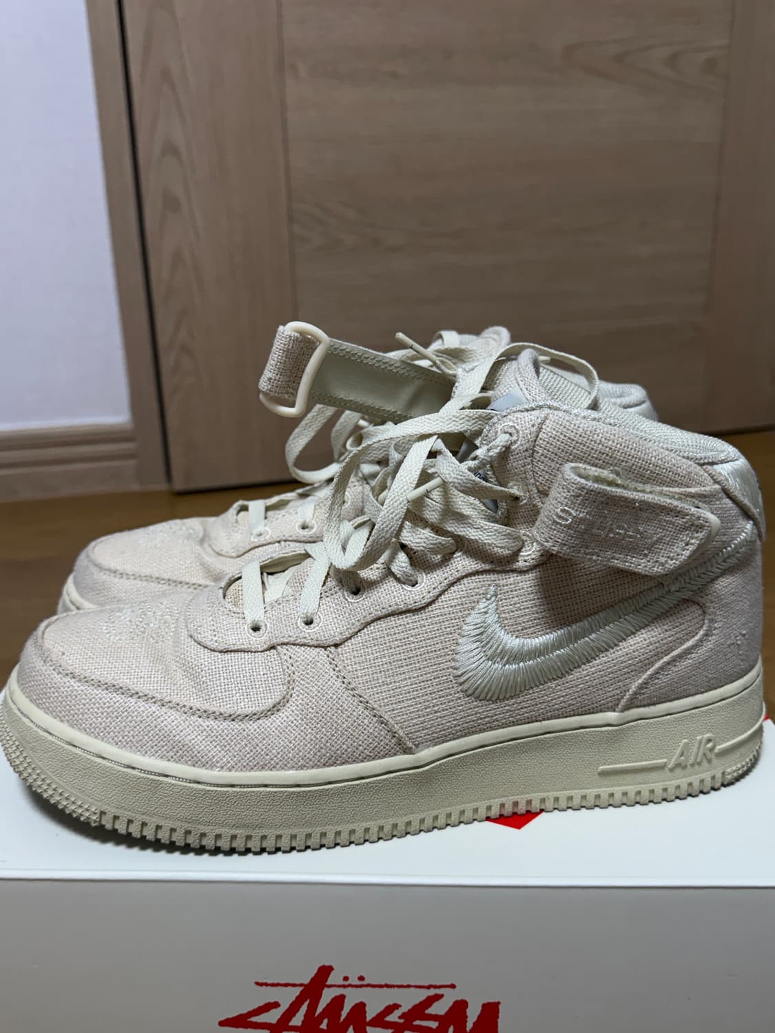 나이키 스투시 에어포스 미드 파슬 275 상품이미지2