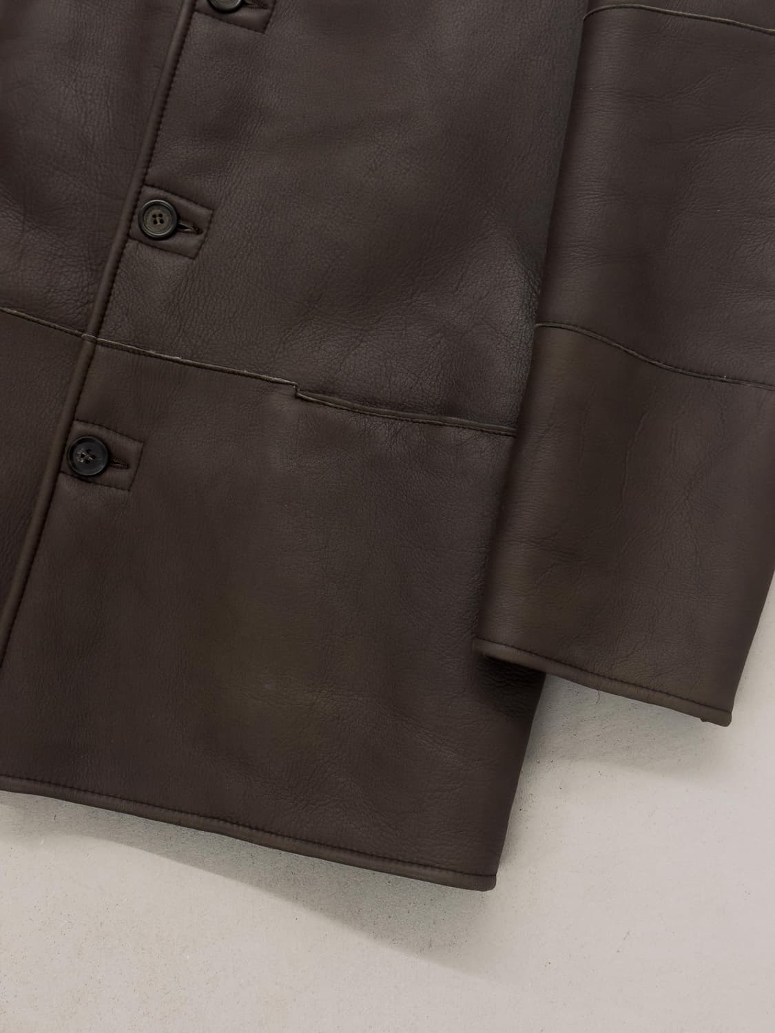  GIANFRANCO FERRE 무통 시어링 코트 상품이미지5