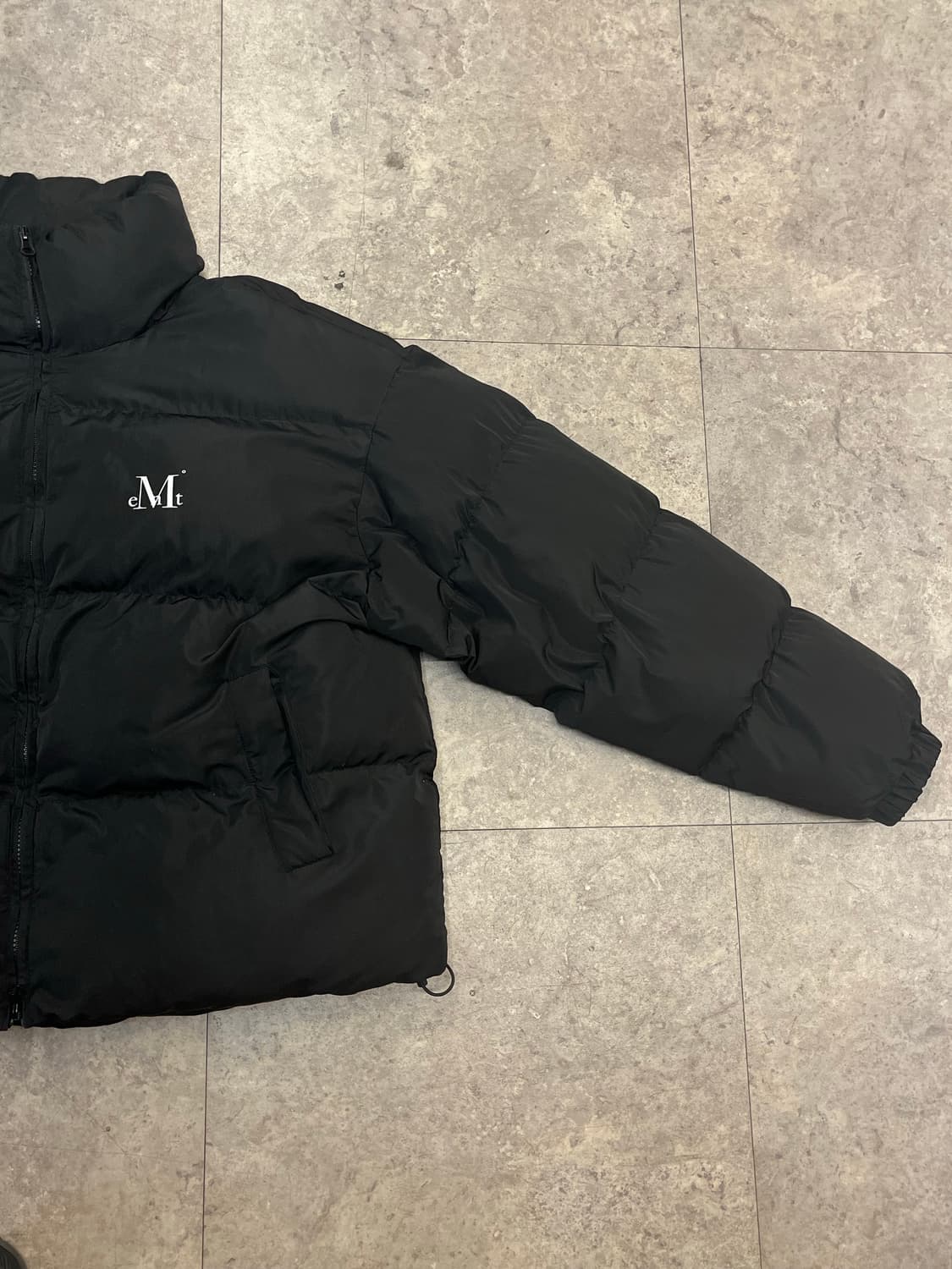 무센트 숏패딩 블랙 L #csz2202 상품이미지6