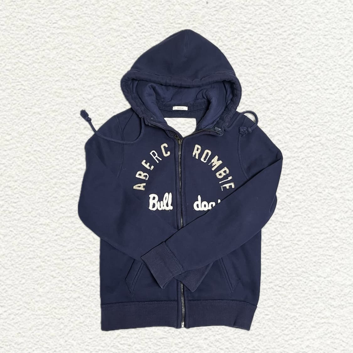 아베크롬비앤피치 네이비 후드집업 L 상품이미지1