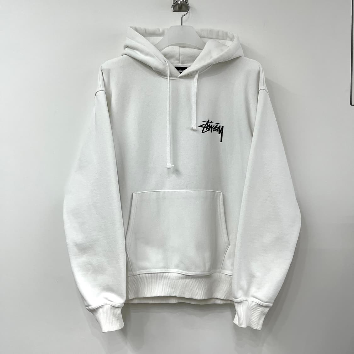 스투시 8볼 페이드 화이트 후드티 상품이미지2