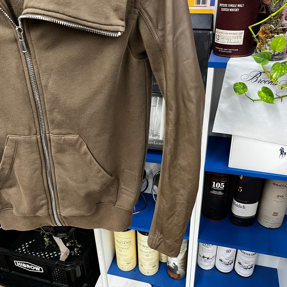 릭오웬스 다크쉐도우 레드트림 후드집업 S 상품이미지3