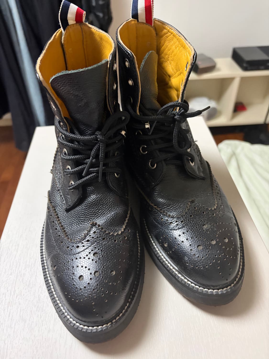 윙팁 브로그 부츠 상품이미지1