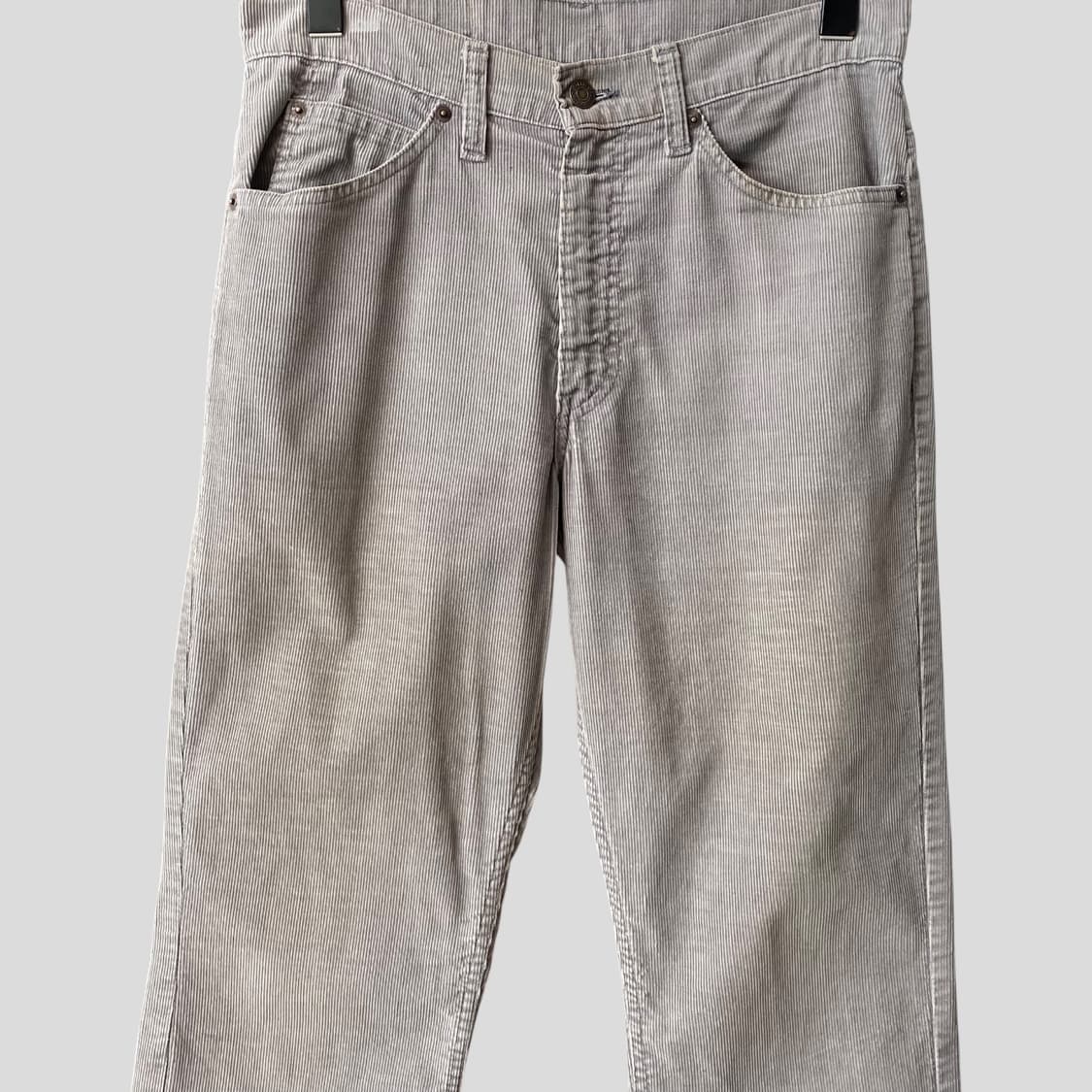 (30)70s 리바이스517 화이트탭 코듀로이 부츠컷 팬츠 상품이미지2