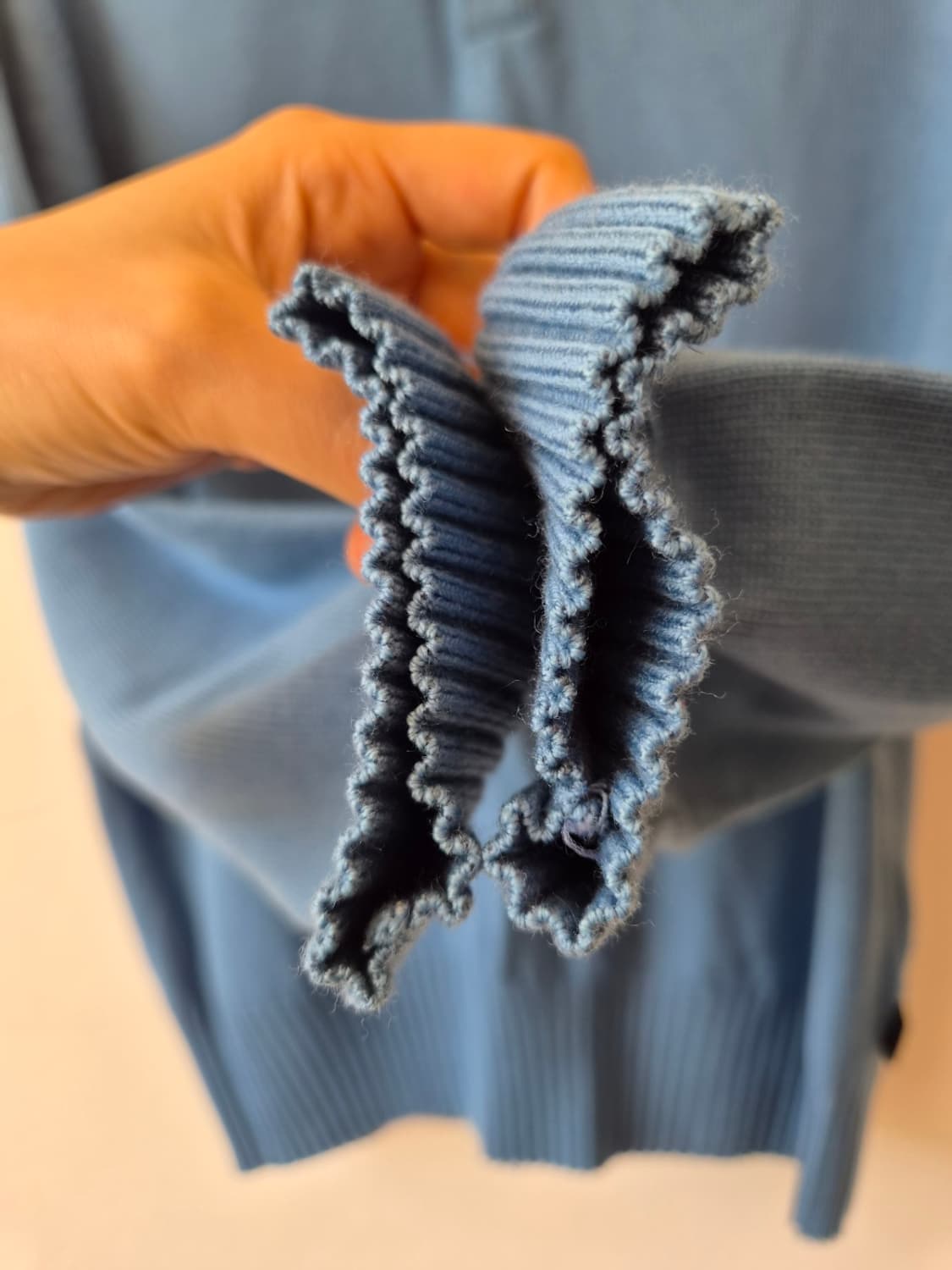 휴고보스 남성 버진울하프넥니트 XL사이즈 상품이미지4