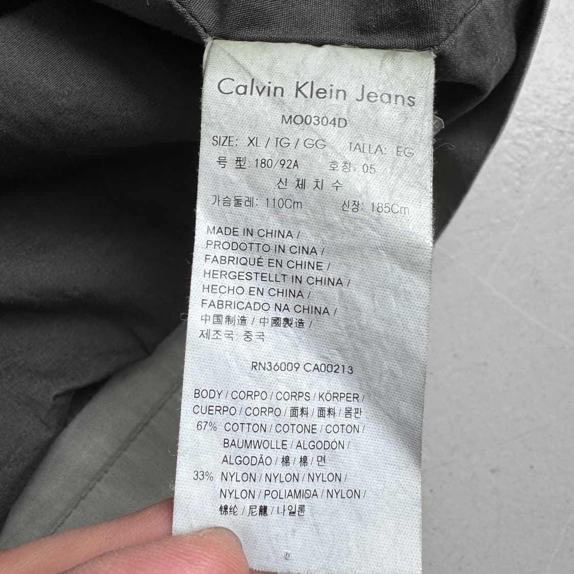 캘빈클라인 워싱 테크니컬 필드 자켓 상품이미지9