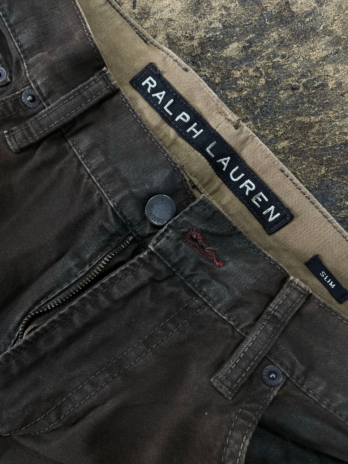 폴로랄프로렌(블랙라벨)/딥브라운 치노팬츠 상품이미지3