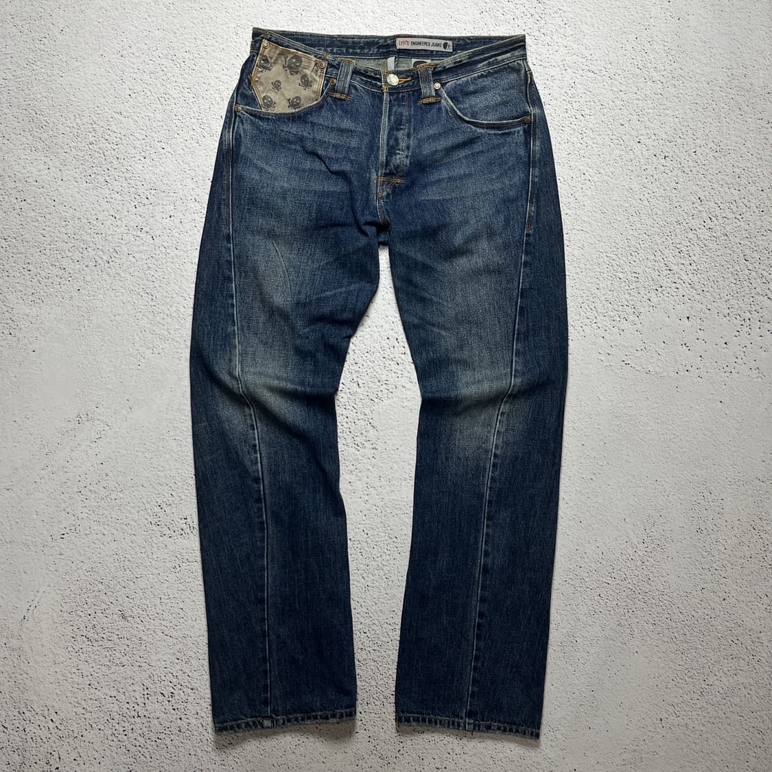 00s Levi's Engineered "Skull" Jeans 상품이미지5
