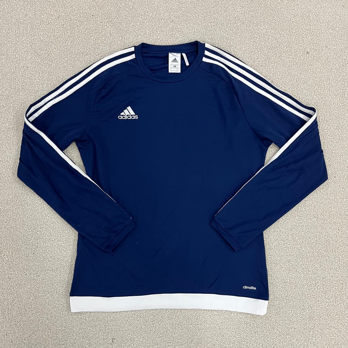 105 아디다스 긴팔 기능성 티셔츠 0210M 상품이미지1