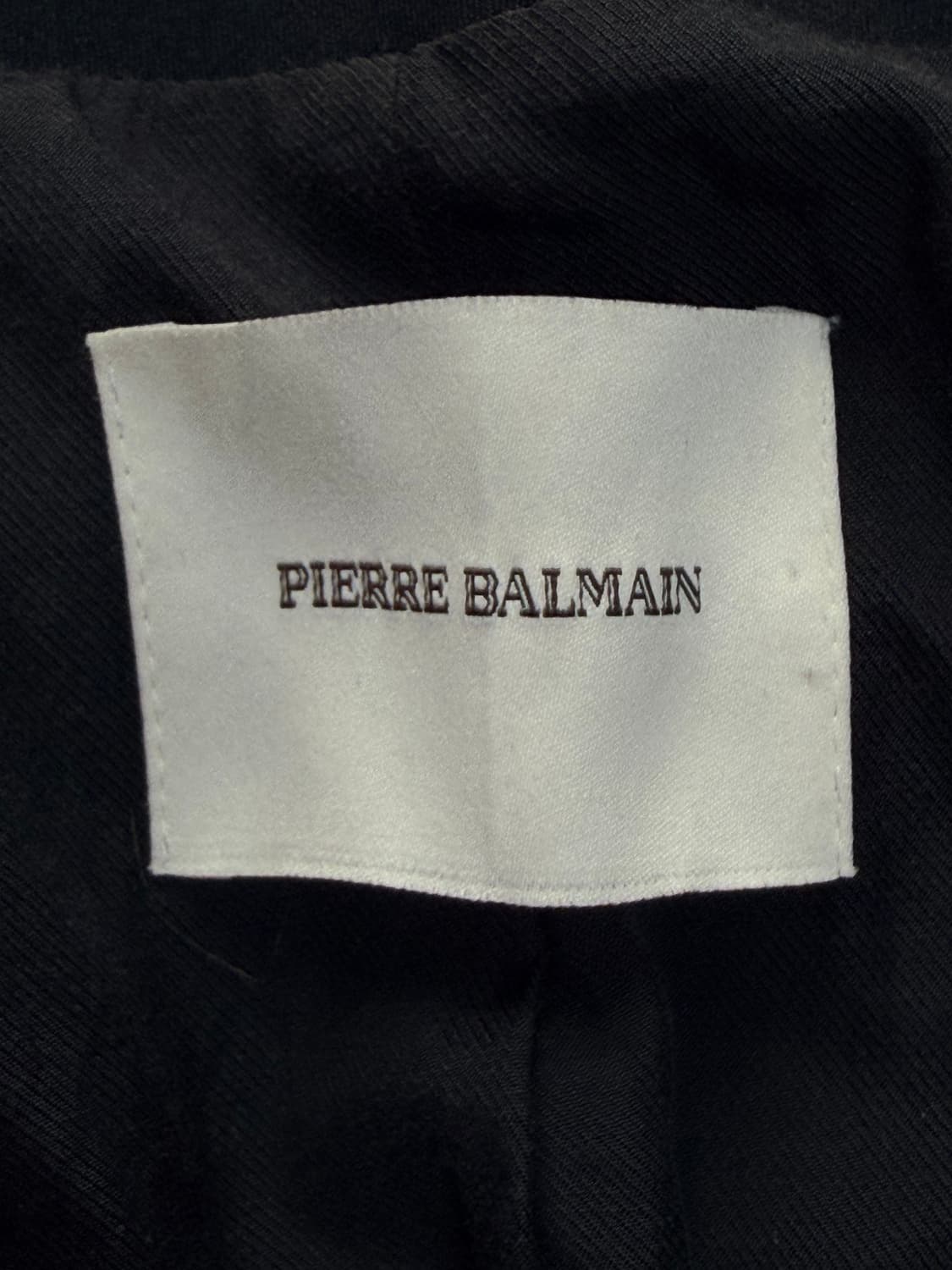 피에르 발망 블랙 패딩 자켓 36 상품이미지6