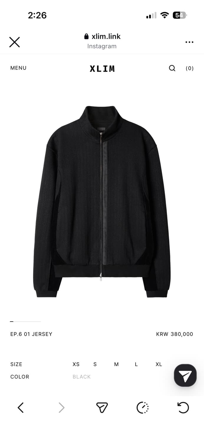 Xlim EP.6 01 JERSEY 상품이미지1