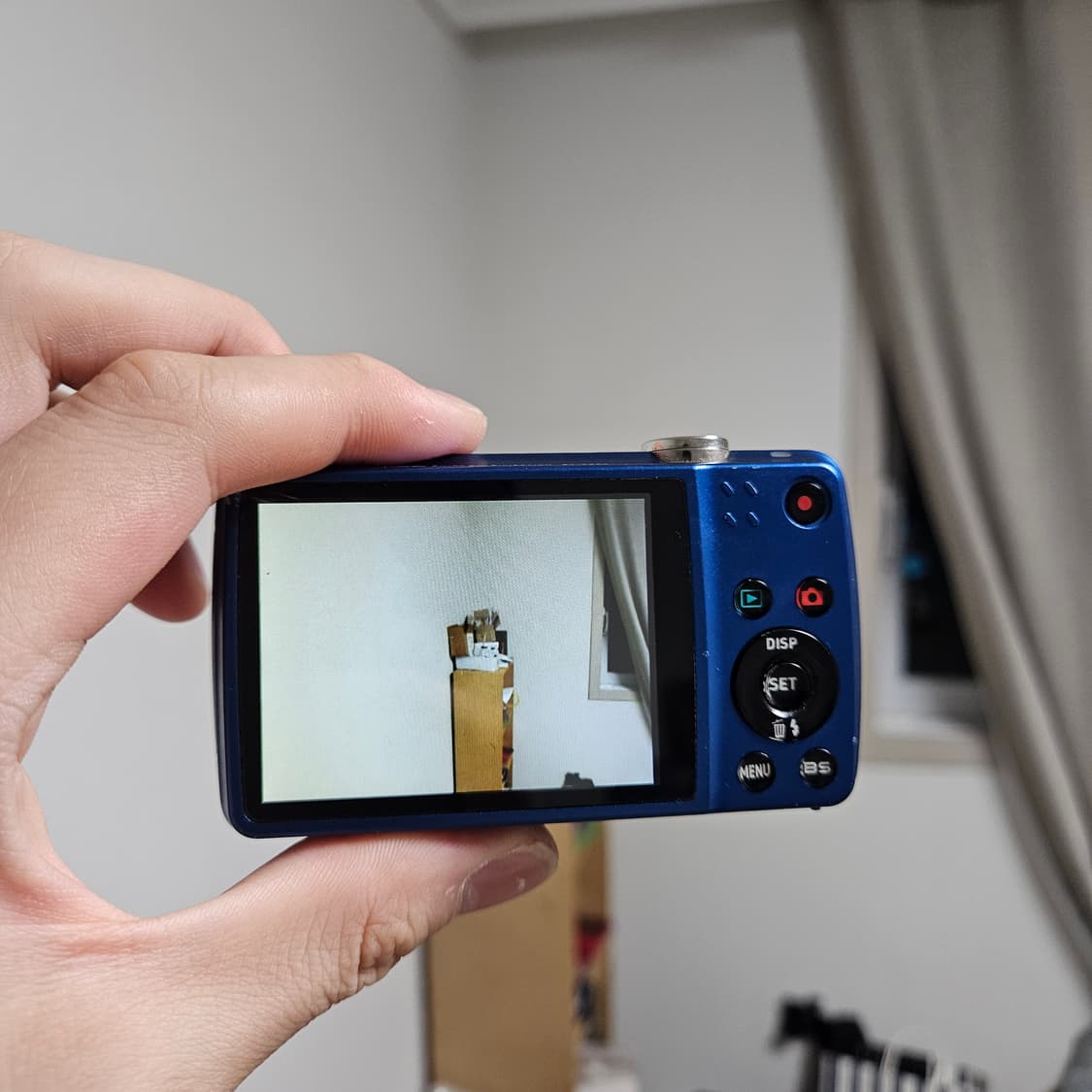 (차정원 디카) 카시오 엑슬림 EX-Z550 블루 디카 카더가든디카 상품이미지9