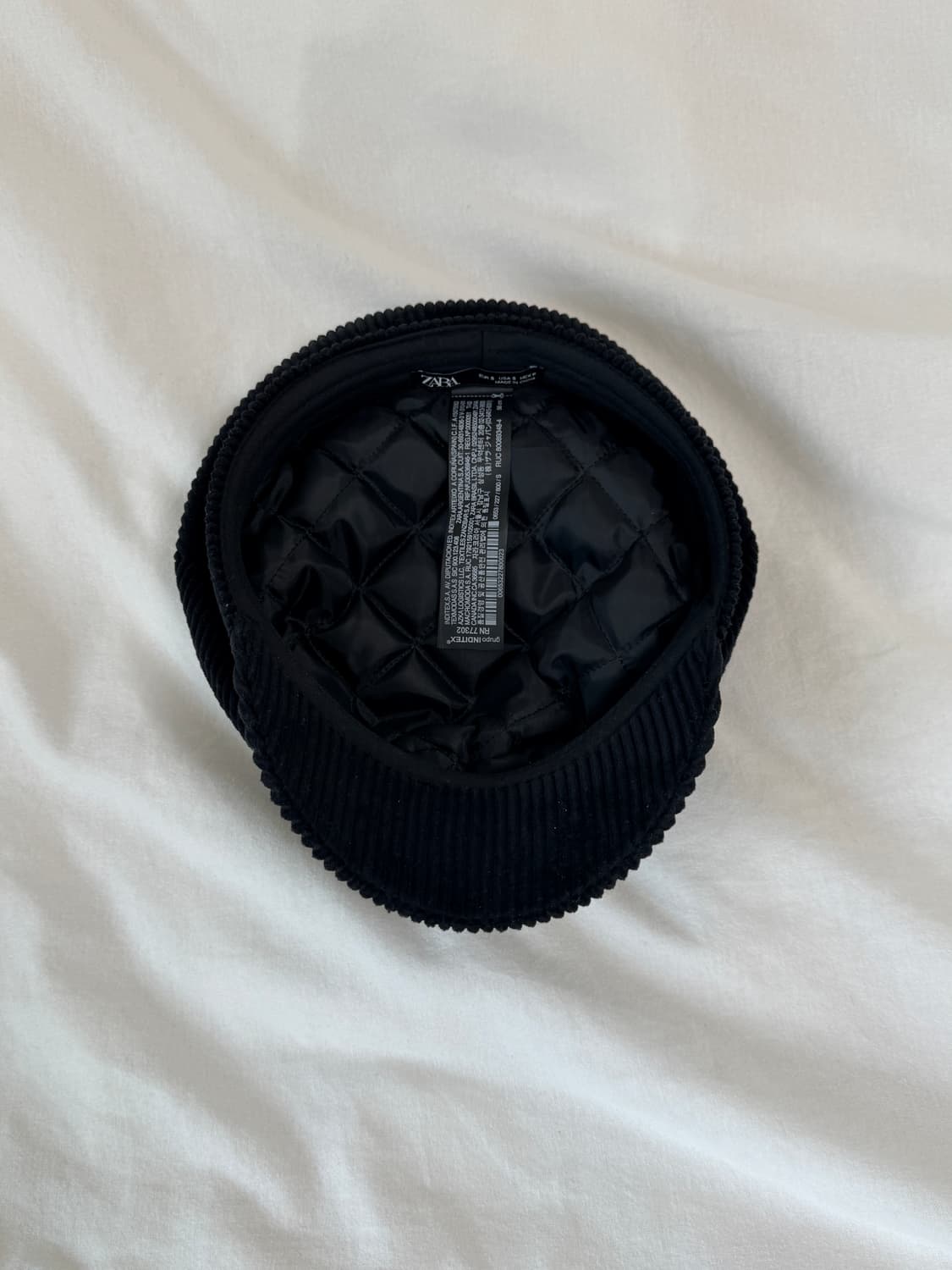 자라) 코듀로이 골덴 헌팅캡 상품이미지4