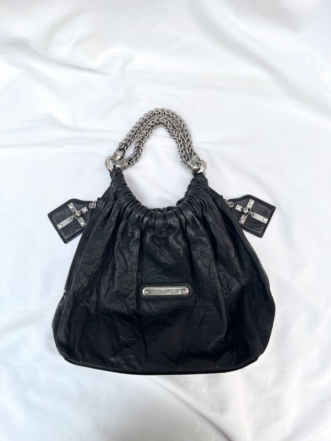 토마스와일드 고딕 스컬 레더 백 상품이미지9