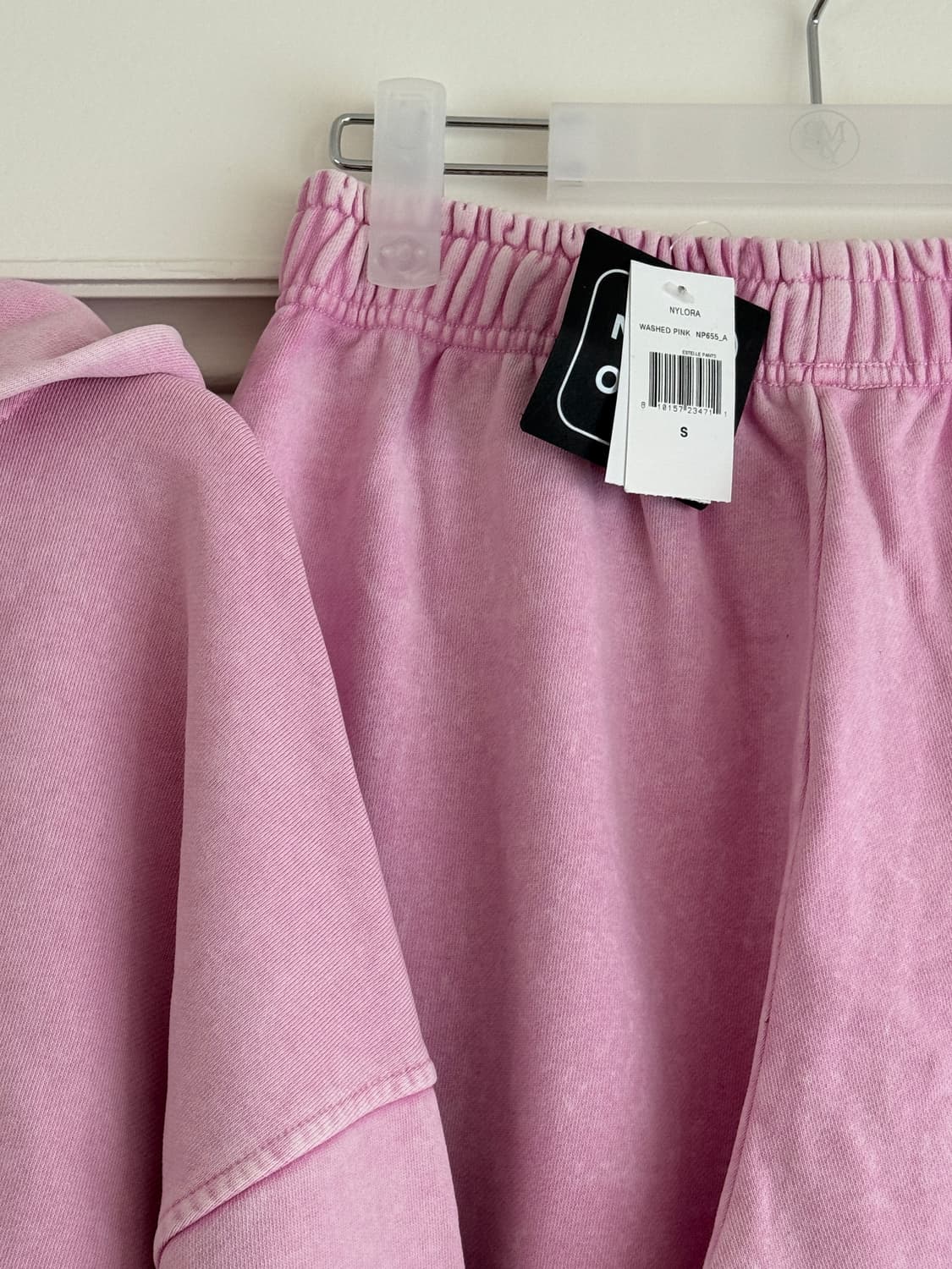 새상품) 나일로라 핑크 셋업 트레이닝 상품이미지4