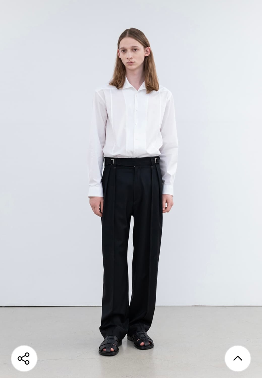 인사일런스 구르카 울 팬츠 블랙 L 상품이미지8