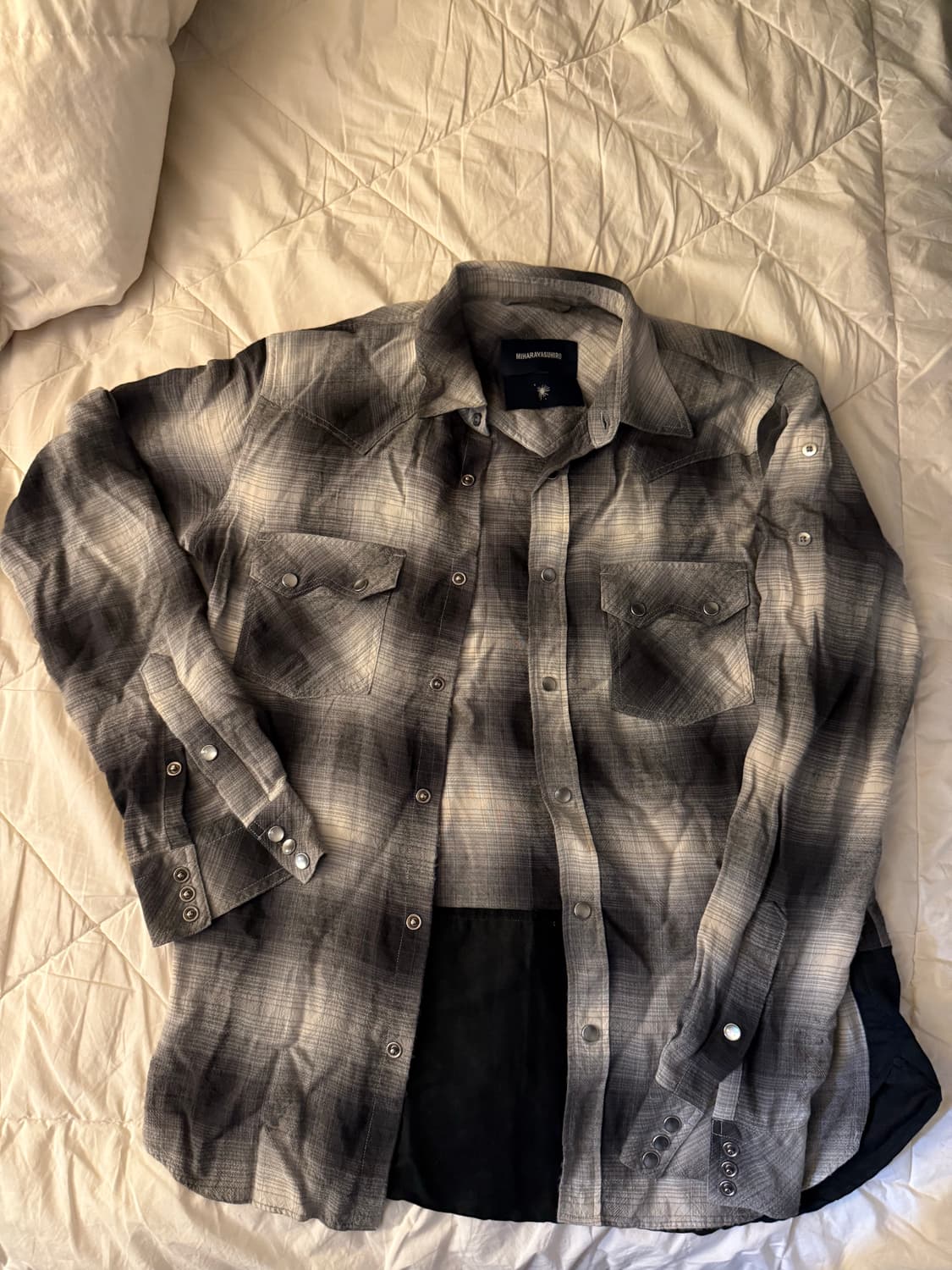 미하라 야스히로 아카이브 레이어드 셔츠 상품이미지2