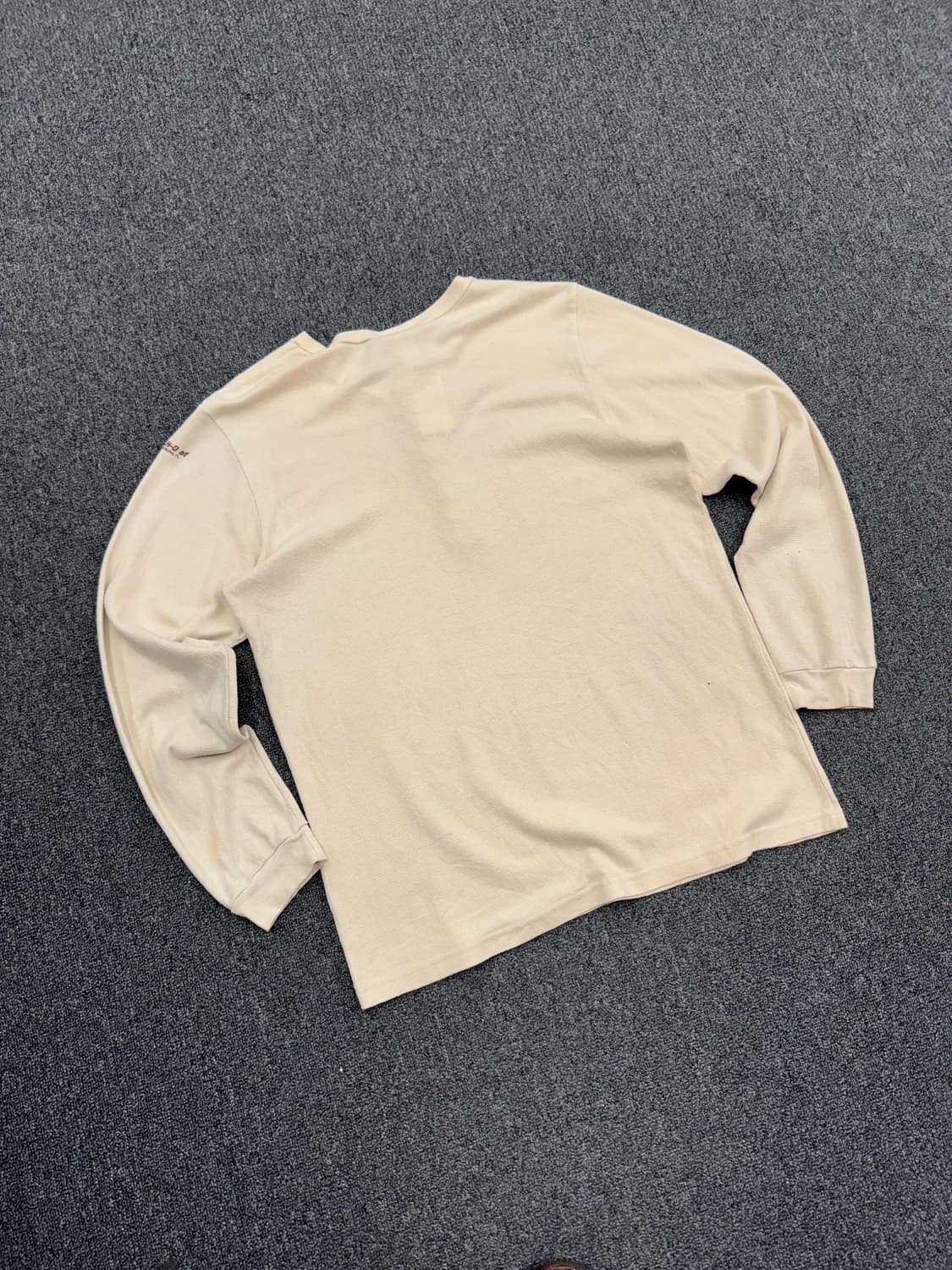 할리데이비슨 빈티지 헨리넥 와플 롱슬리브 상품이미지4