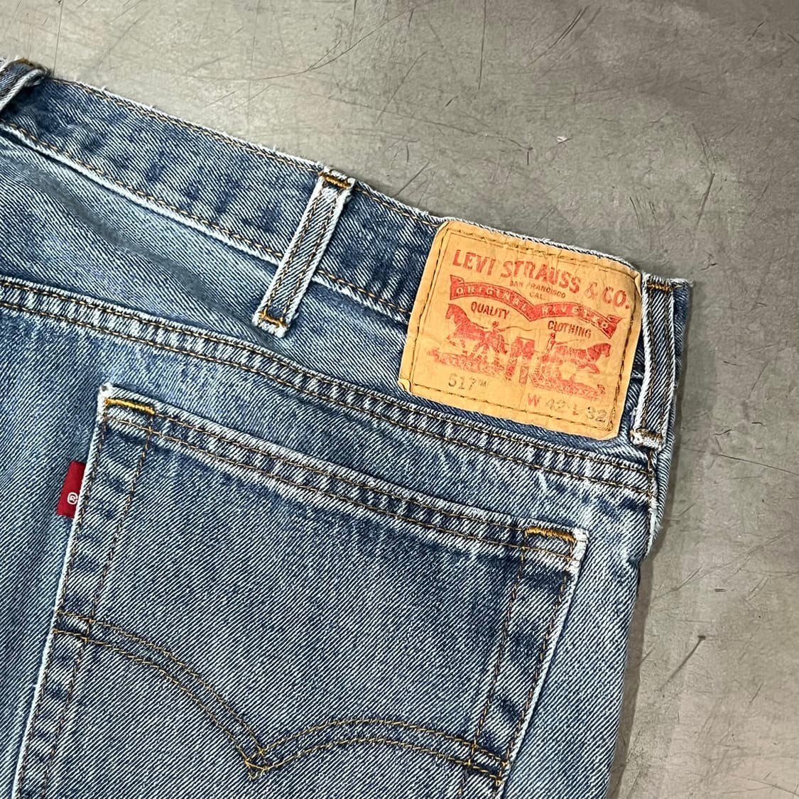  리바이스 517 블랭크탭 데님 팬츠 y15034 상품이미지6