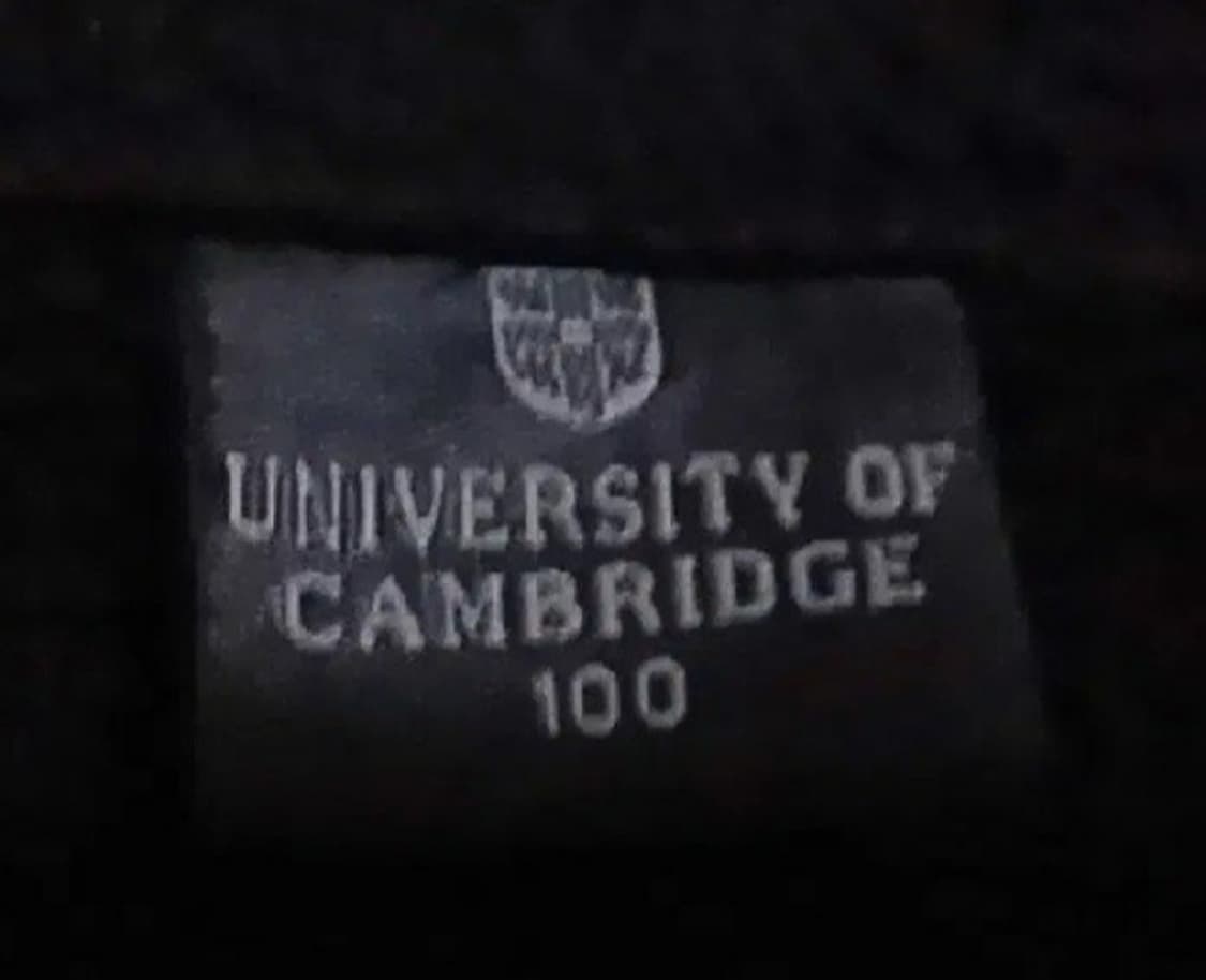 유니버시티 오브 캠브리지 남성 기모 후리스 집업 자켓 100 상품이미지5