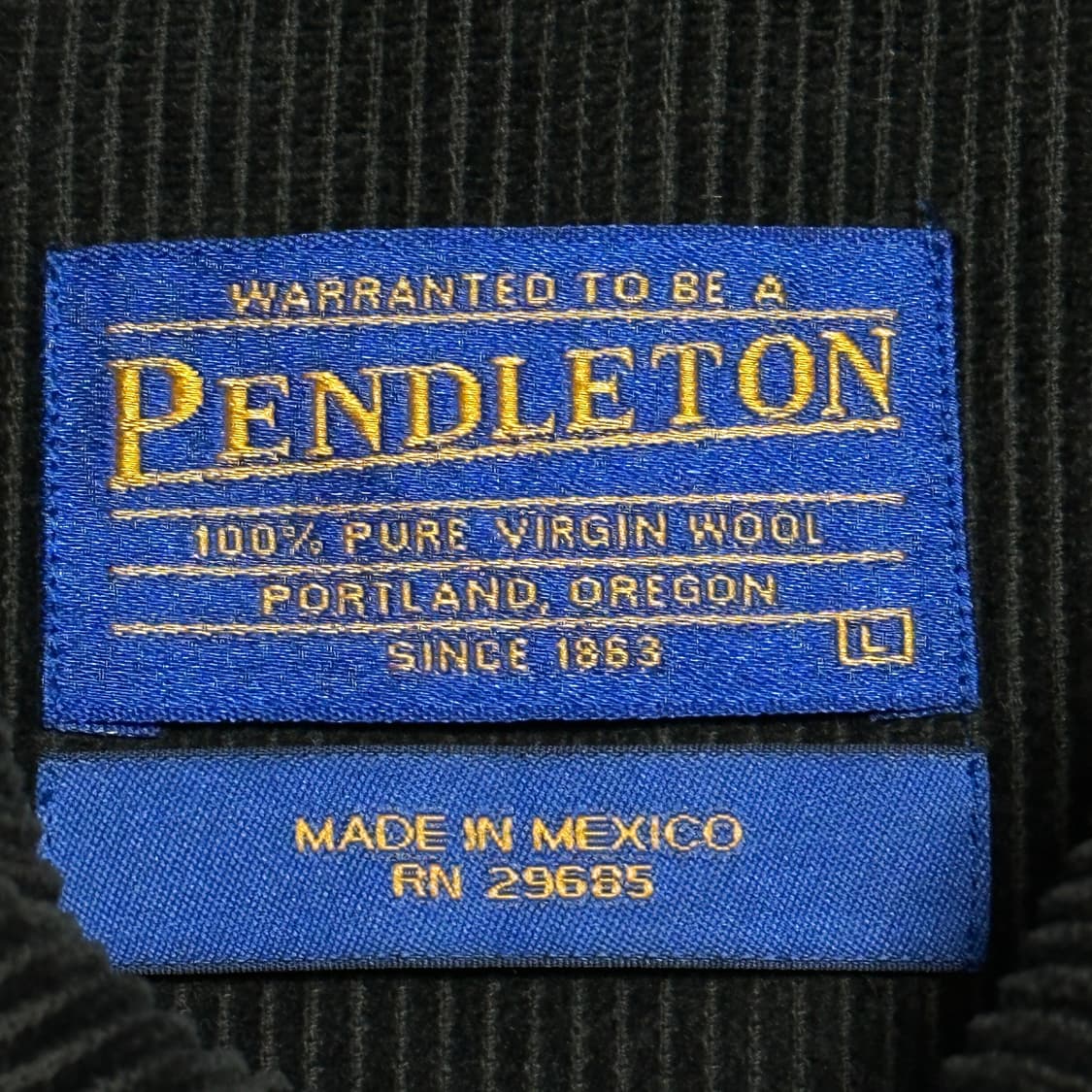 L 펜들턴 맥키노 체크 울 자켓 상품이미지4