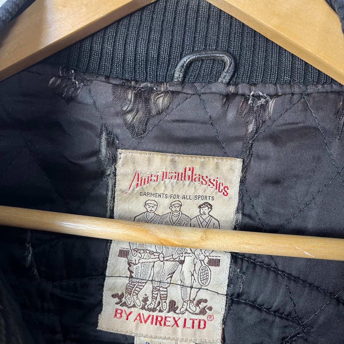 [Avirex] 아비렉스 패치 올레더 바시티자켓 상품이미지6