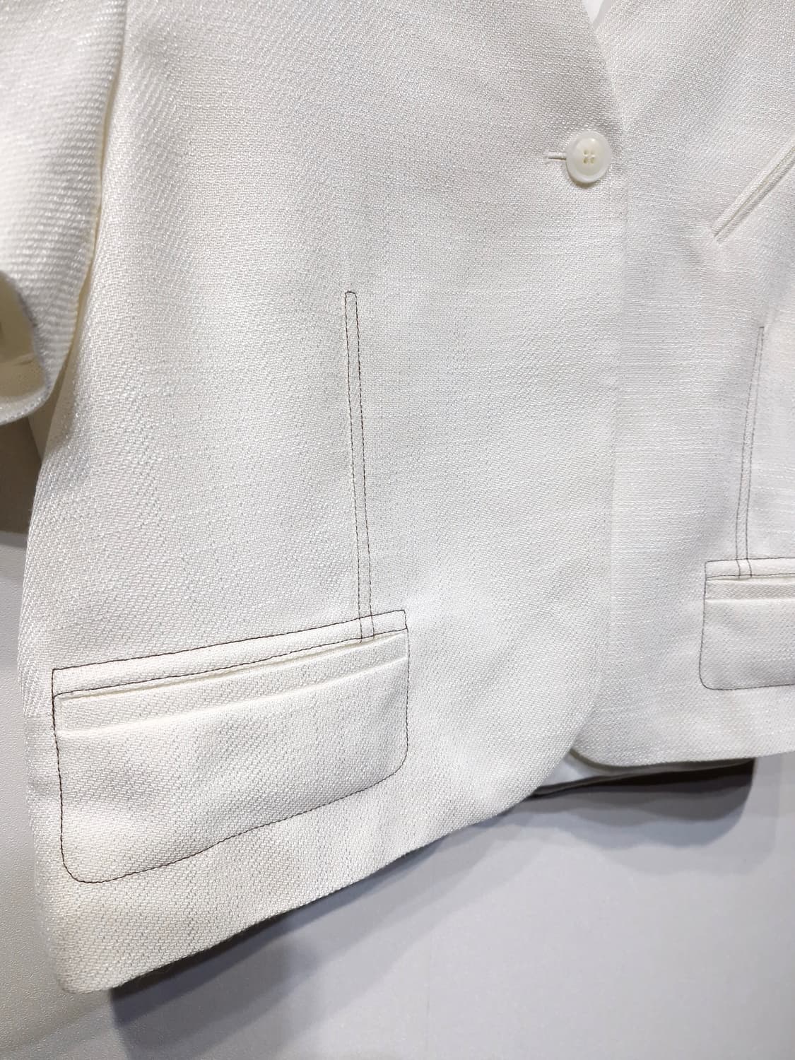 아위(ahwe) 브이넥 반팔 자켓 상품이미지7