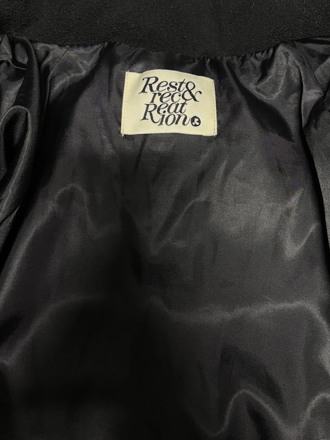 레스트앤레크레이션 패딩 블랙 상품이미지3