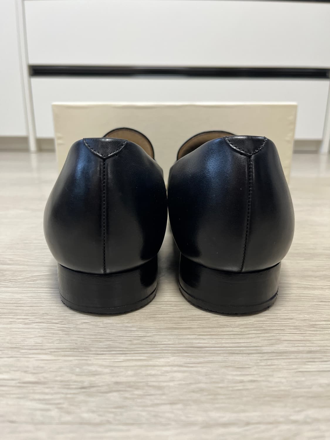 풋더코쳐 foot the coacher  프렌치 로퍼 블랙 9 (270) 상품이미지5