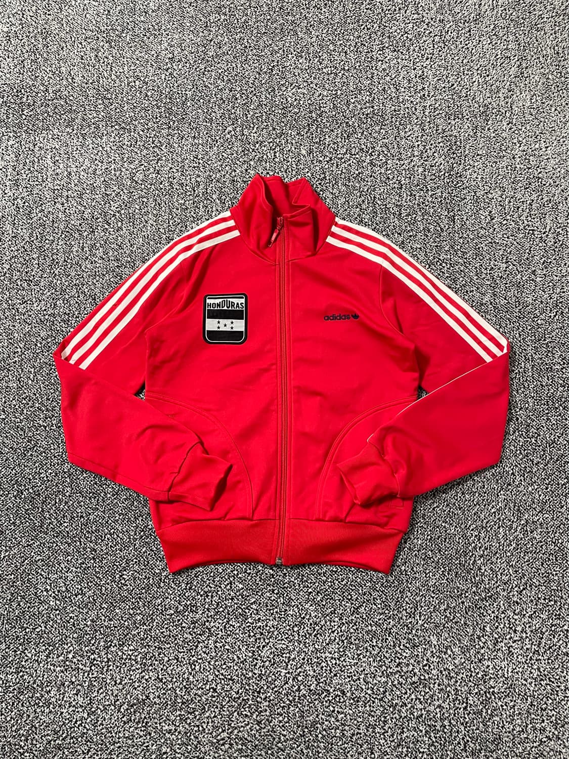 빈티지9. 아디다스 올드스쿨 온두라스 져지 트랙탑 트랙 자켓 레드 상품이미지1