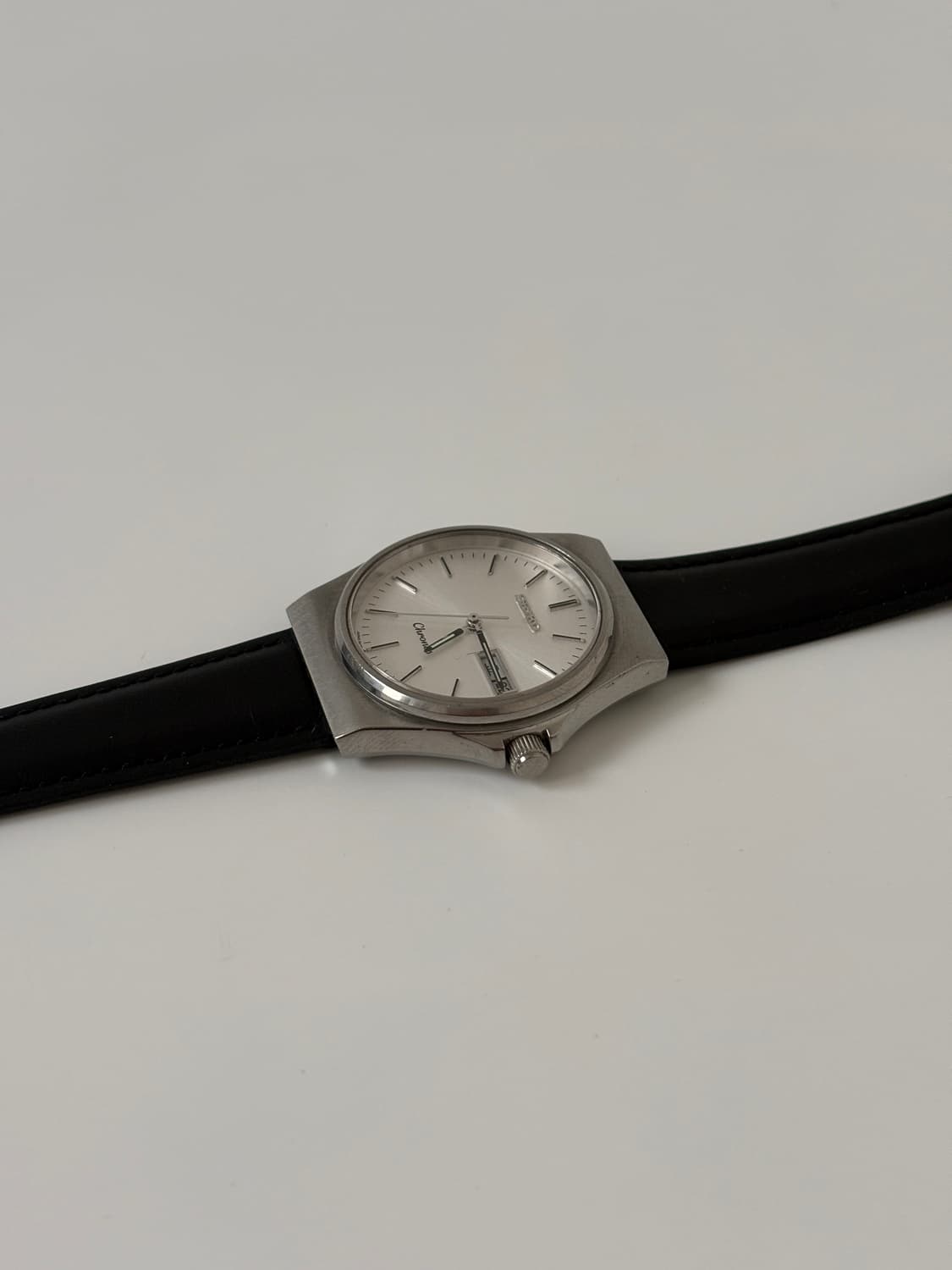 1980s Chronos Silver Quartz 상품이미지6