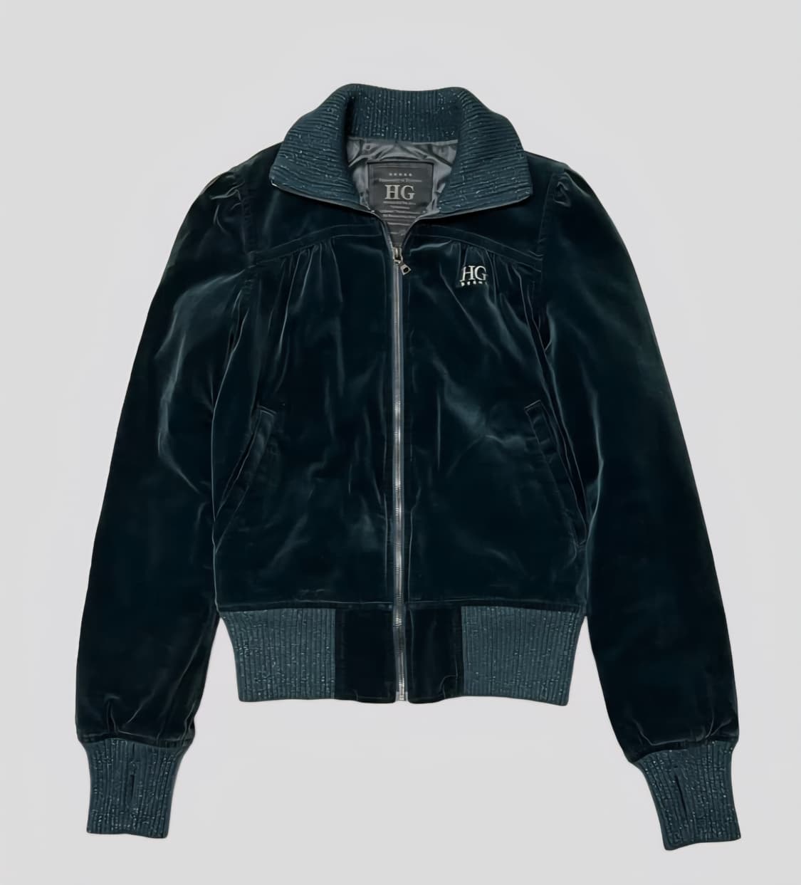 히스테릭글래머 HYSTERIC GLAMOUR 벨벳 블루종 상품이미지3