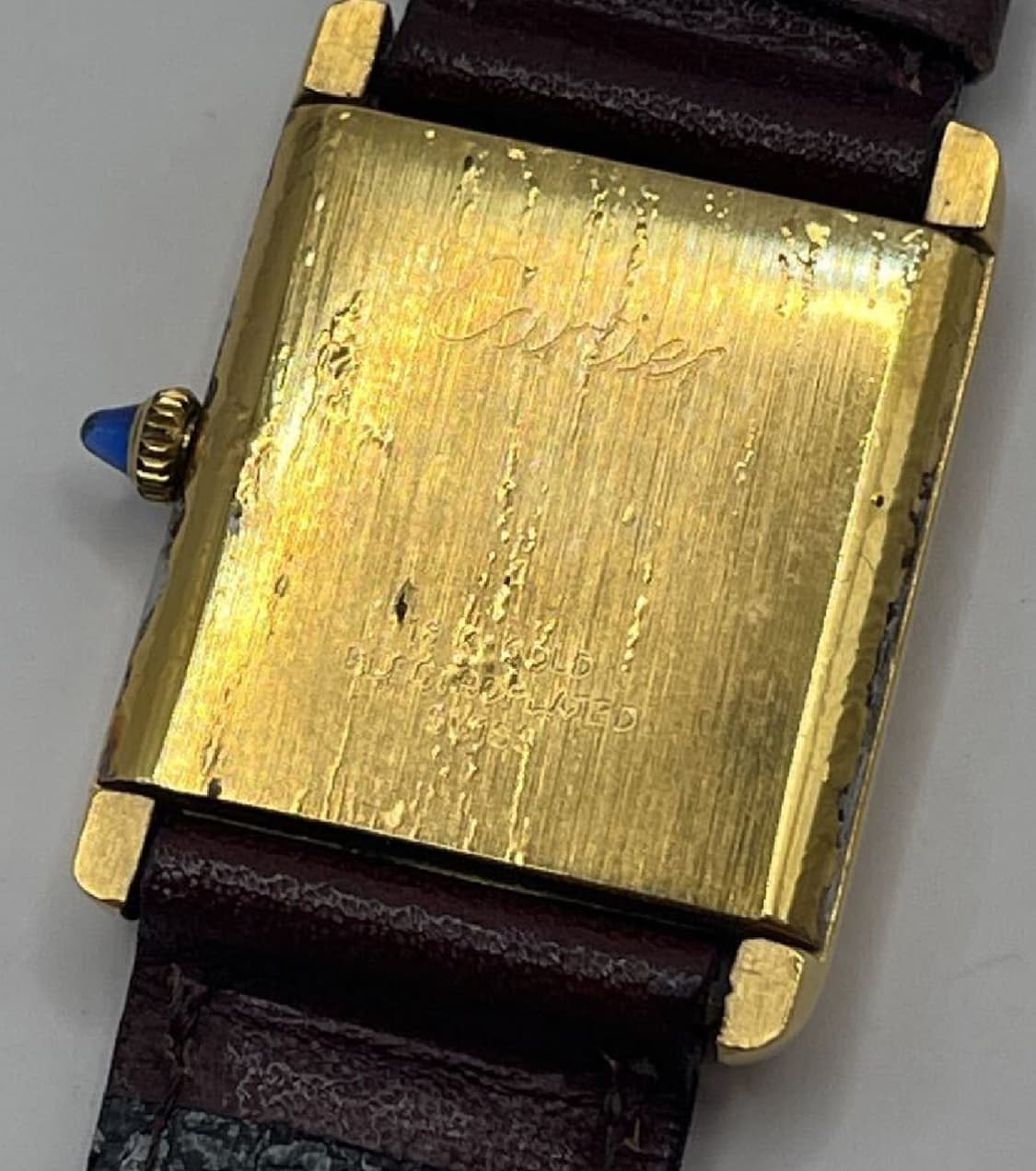 까르띠에 빈티지 탱크 수동 무브먼트 상품이미지2