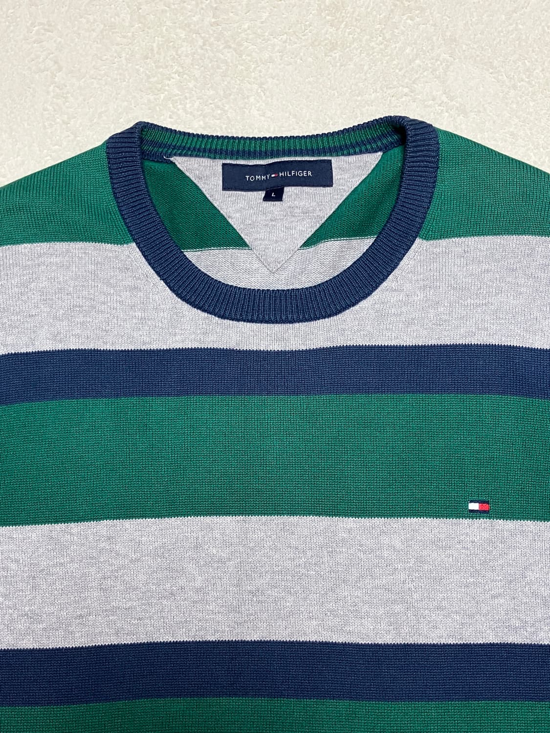 타미힐피거 스트라이프 니트 (L) 상품이미지2