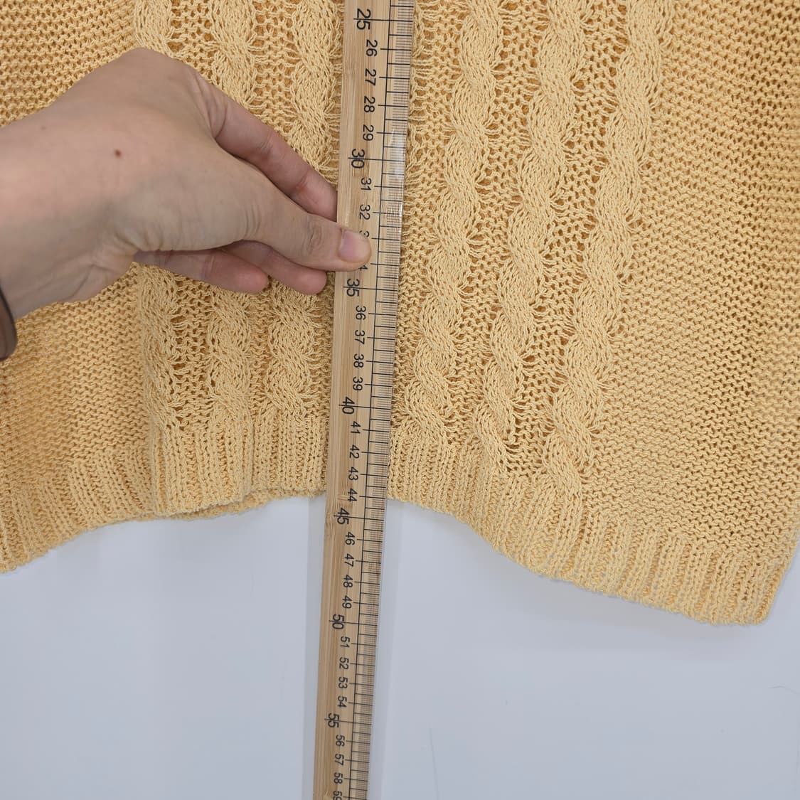 LeShop 꽃자수 니트 옐로우 F 상품이미지7