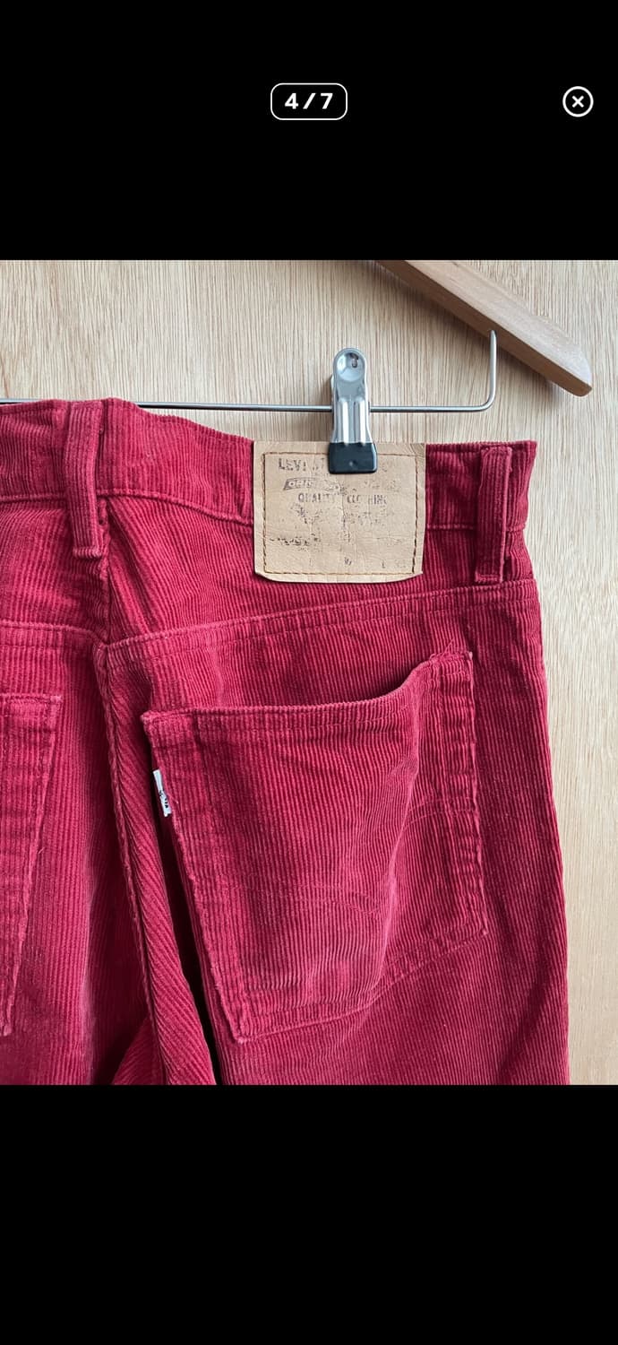 리바이스 517 코듀로이 플레어 팬츠 상품이미지4