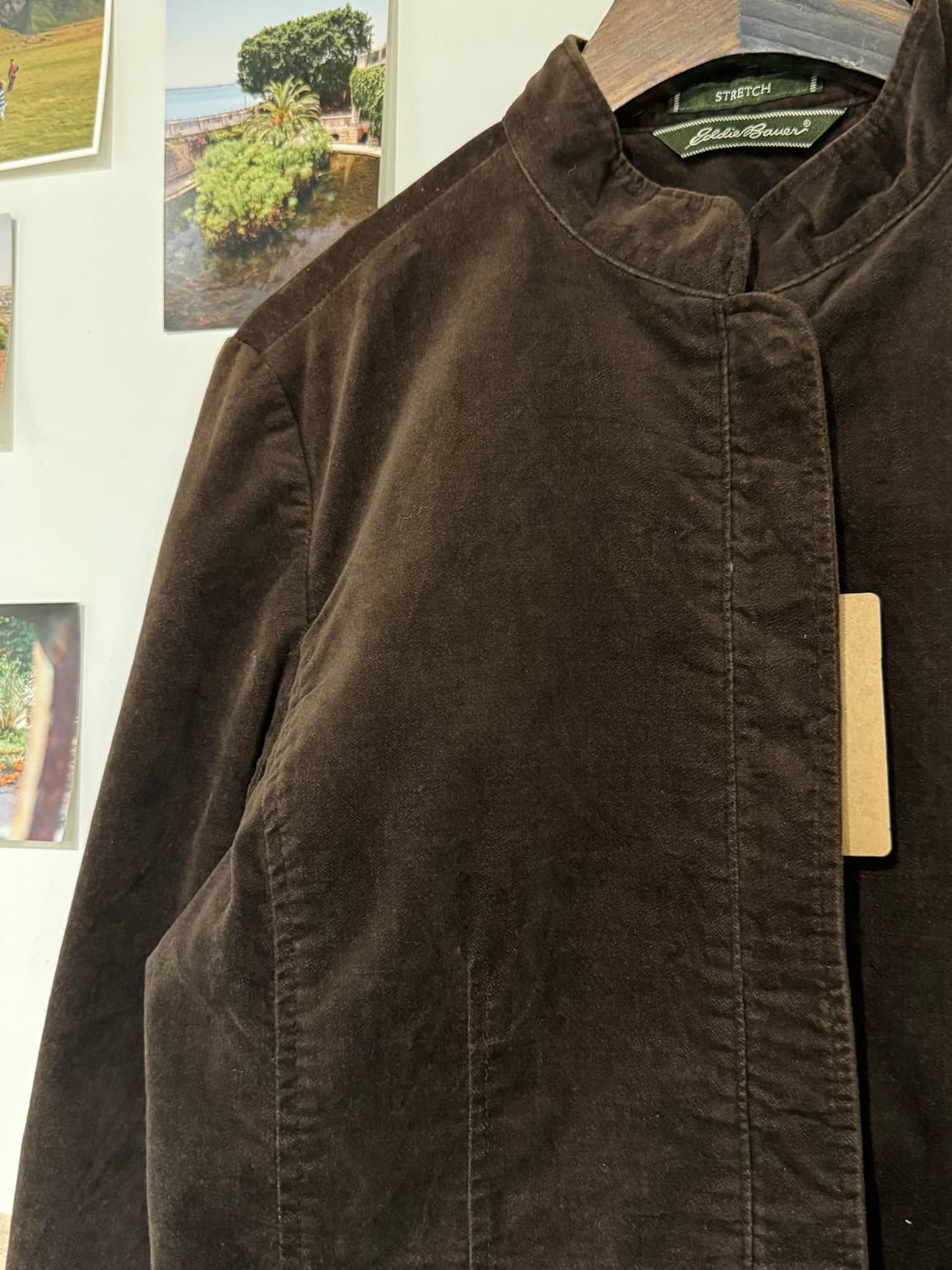 eddie bauer 벨벳 자켓 상품이미지3